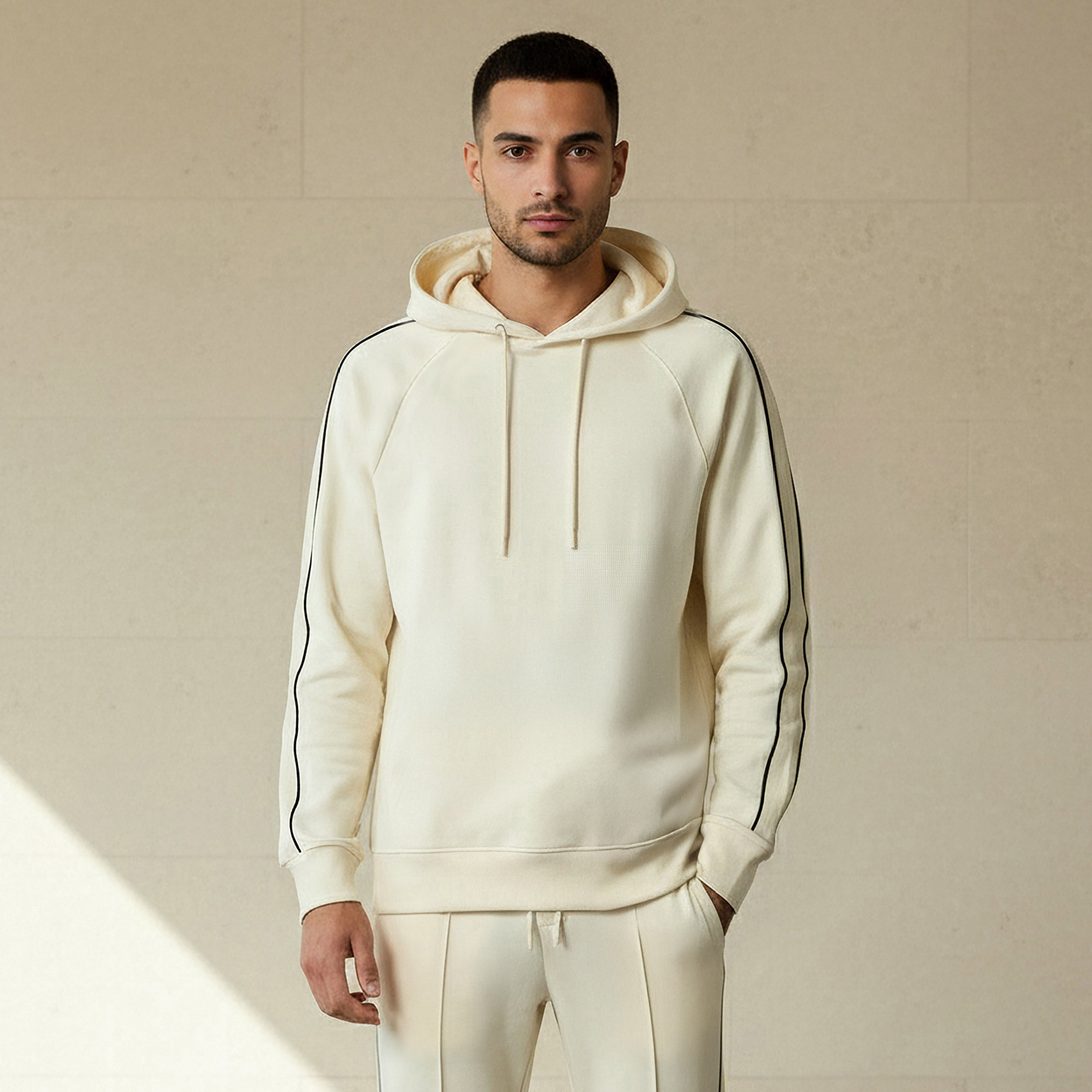 Iconic Men Tape Detail Hoodie-men-winterwear-hoodiesandsweatshirts-image-1
