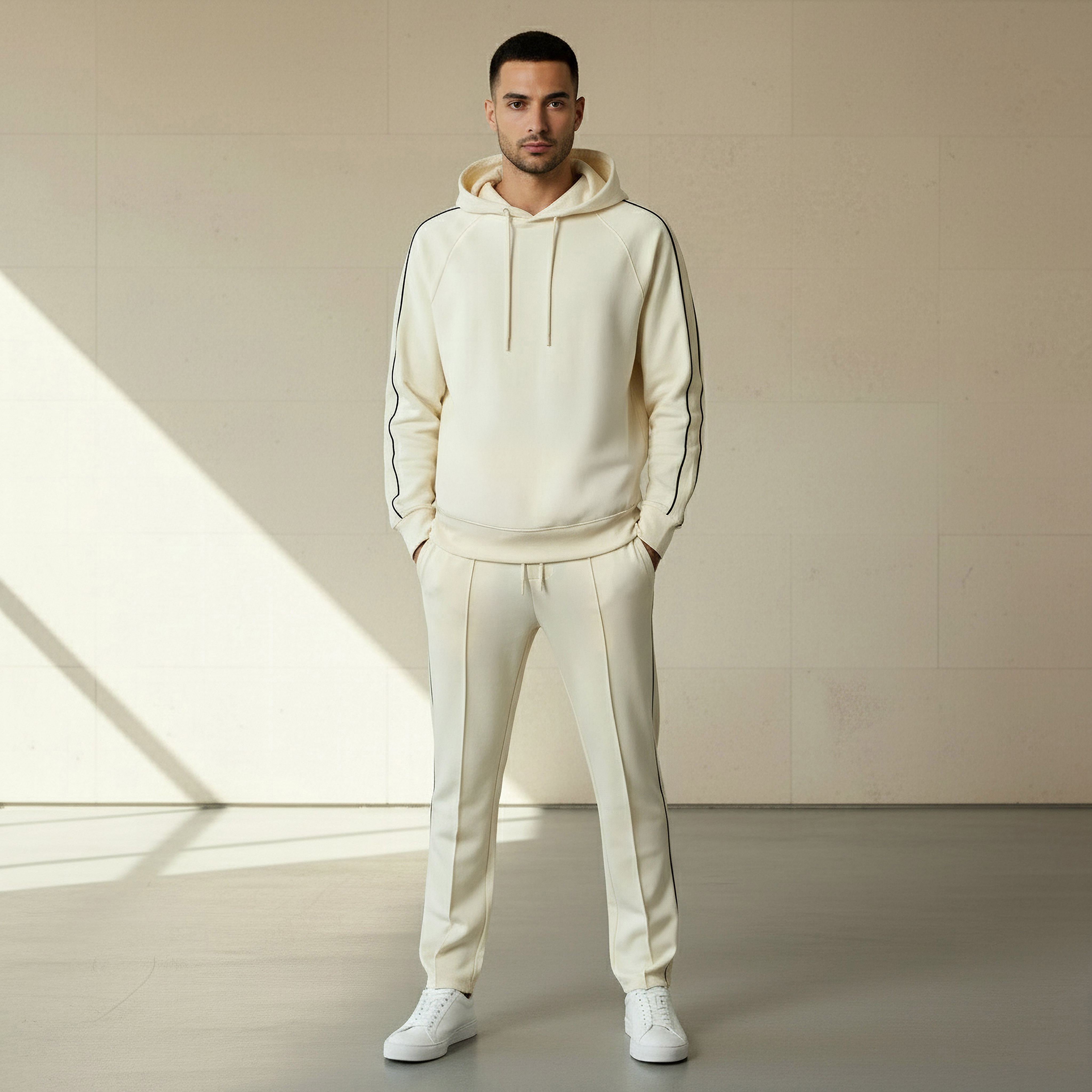 Iconic Men Tape Detail Hoodie-men-winterwear-hoodiesandsweatshirts-image-2