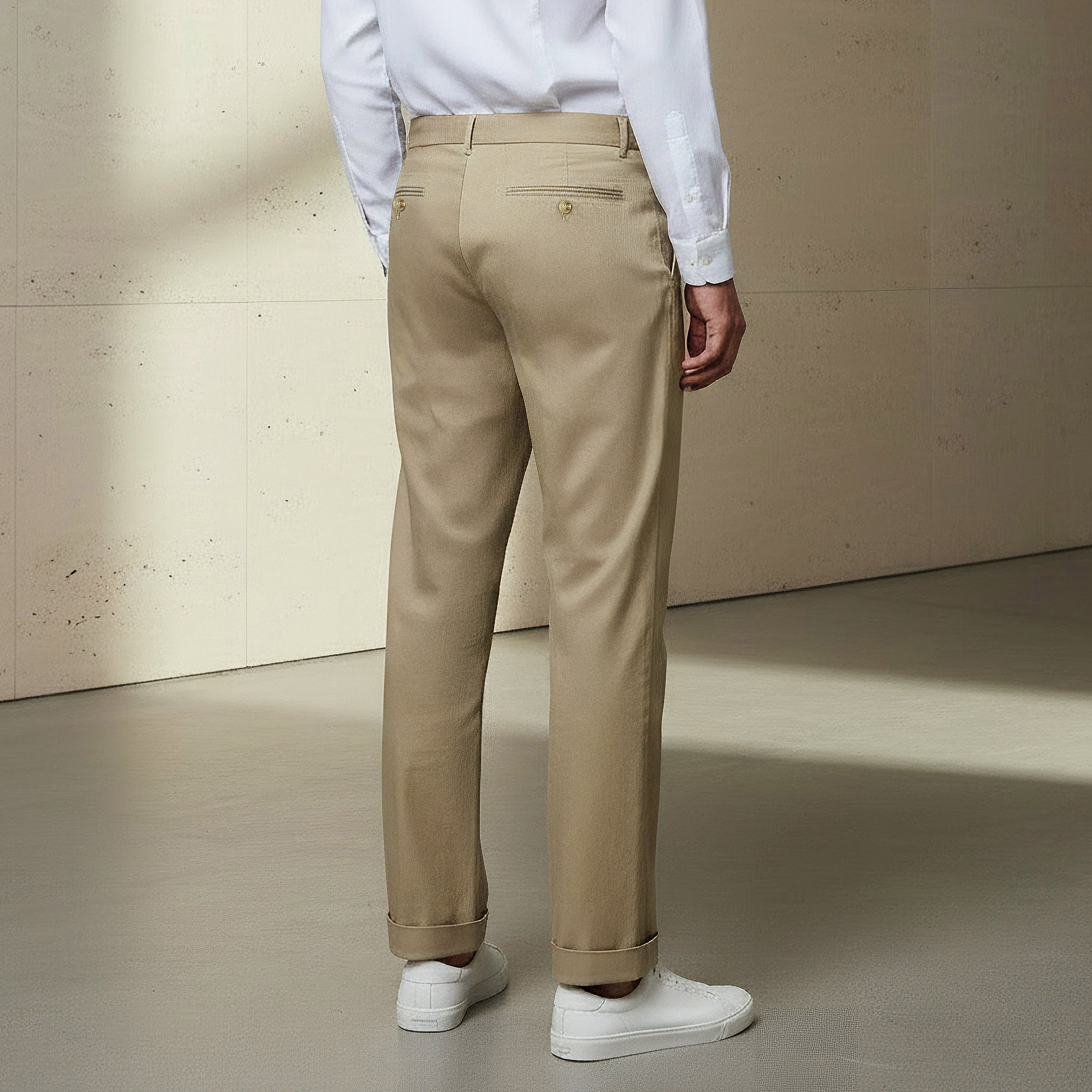 Iconic Men Regular Fit Trousers-men-clothing-bottoms-trousersandchinos-trousers-image-3