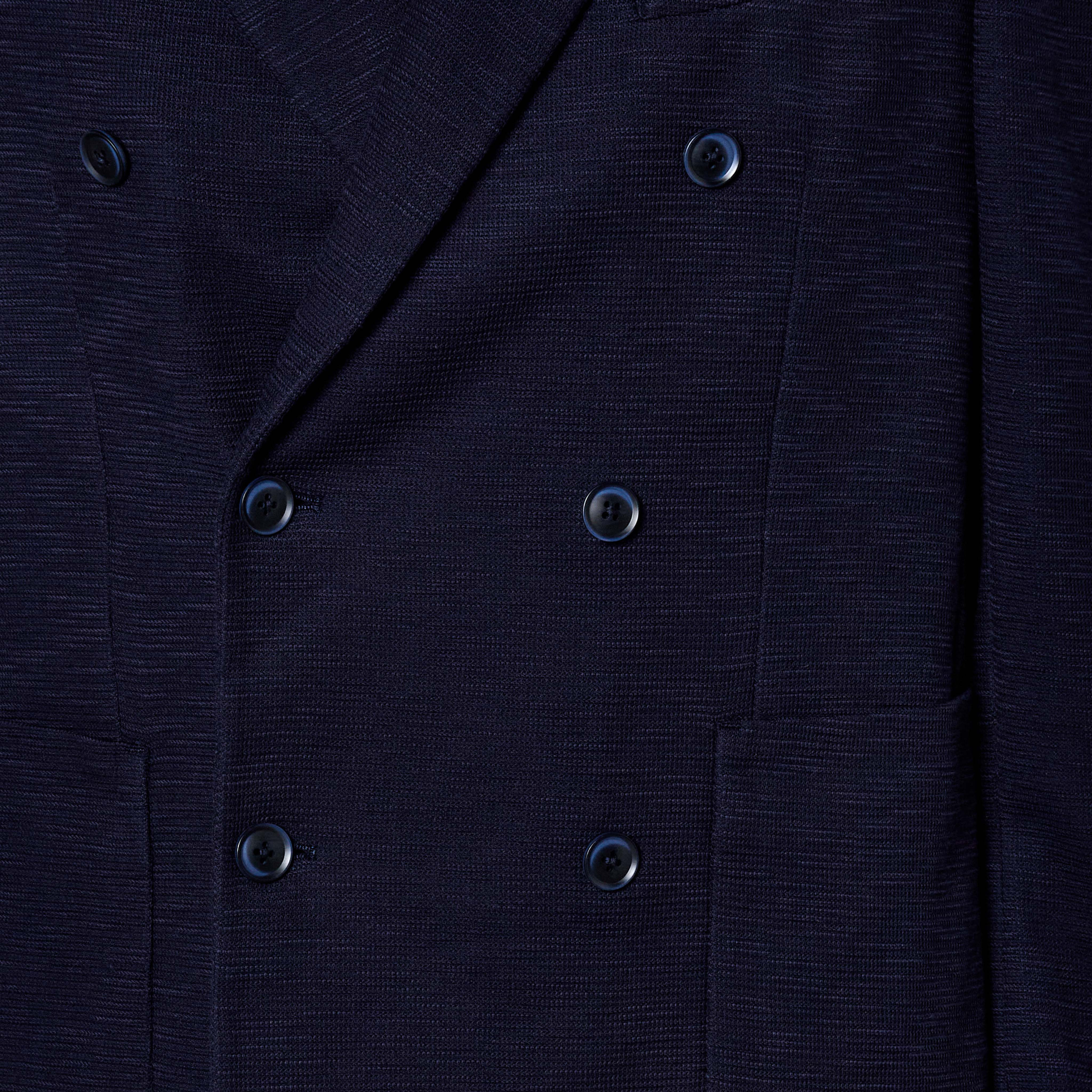 Iconic Men Slim Fit Double Breasted Blazer-men-winterwear-jacketsandblazers-image-4