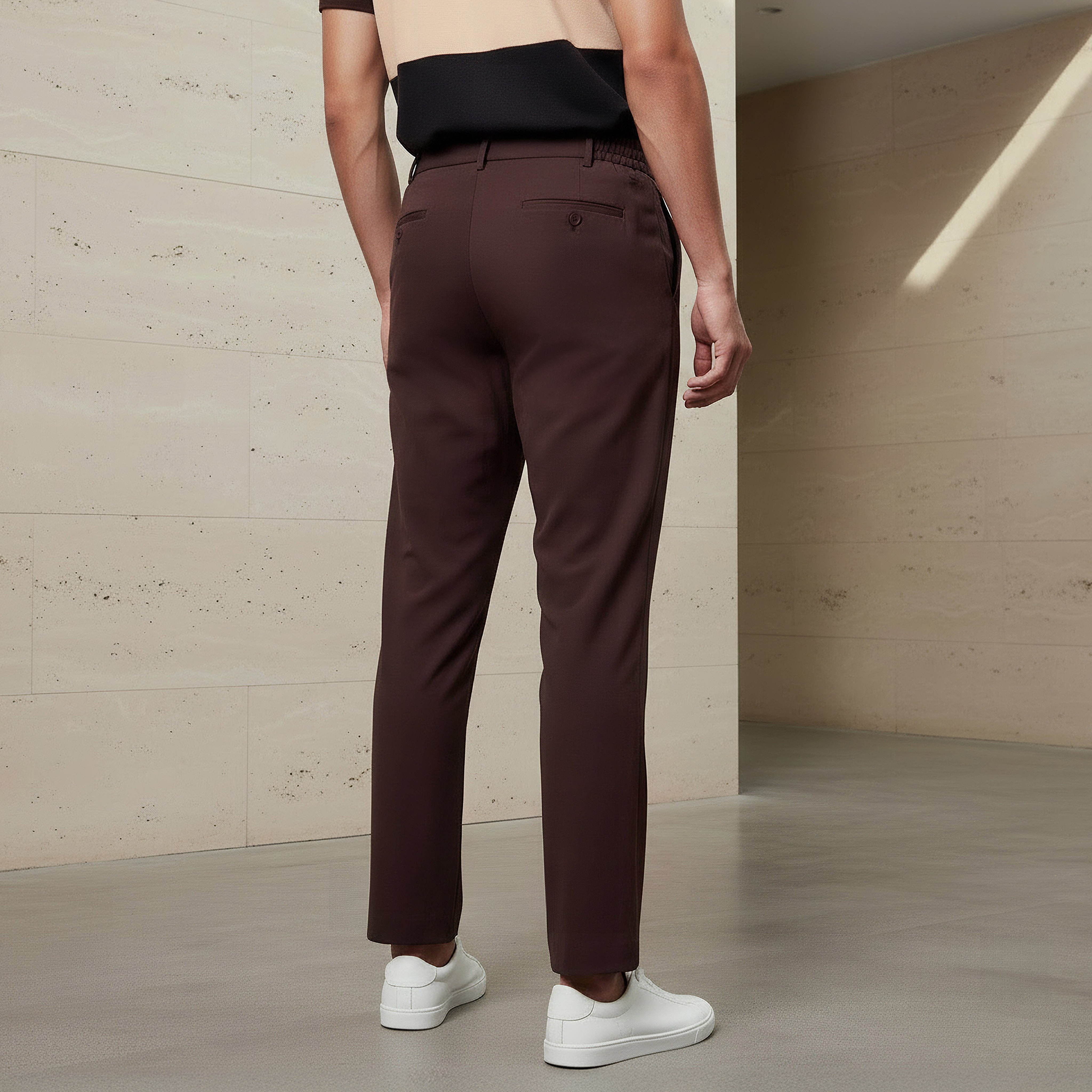 Iconic Men Regular Fit Pleated Trousers-men-clothing-bottoms-trousersandchinos-trousers-image-3
