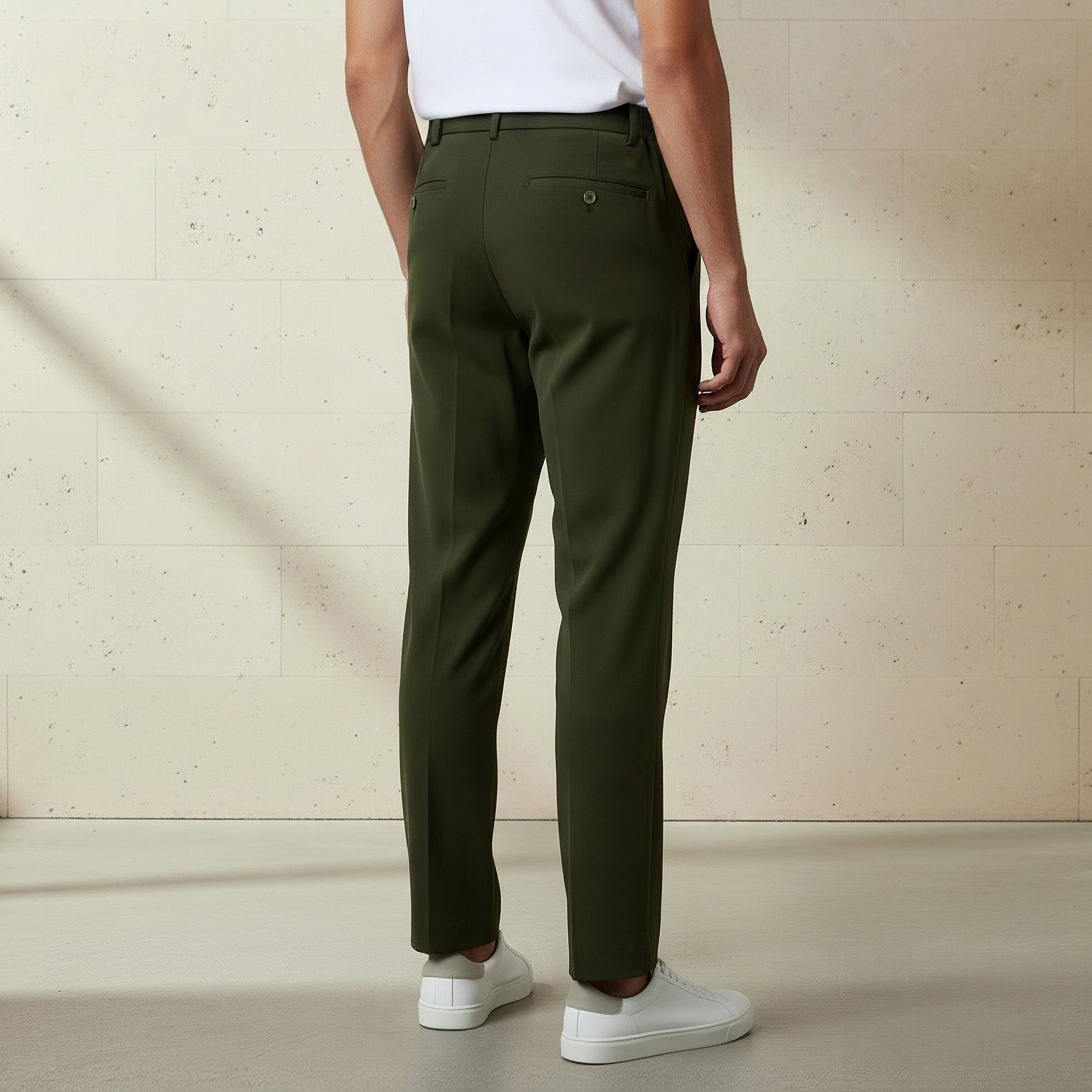 Iconic Men Regular Fit Pleated Trousers-men-clothing-bottoms-trousersandchinos-trousers-image-3