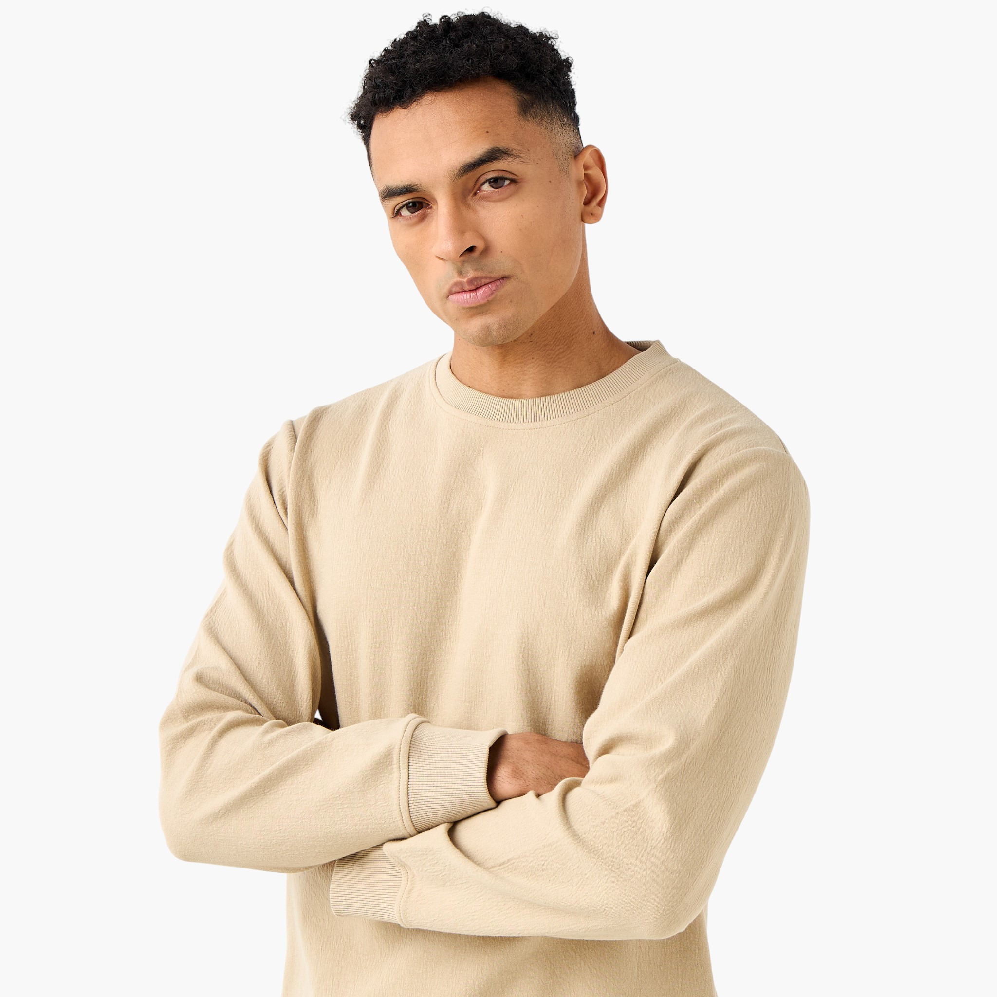 سويت شيرت بقصة عادية للرجال من آيكونيك-men-winterwear-hoodiesandsweatshirts-image-1