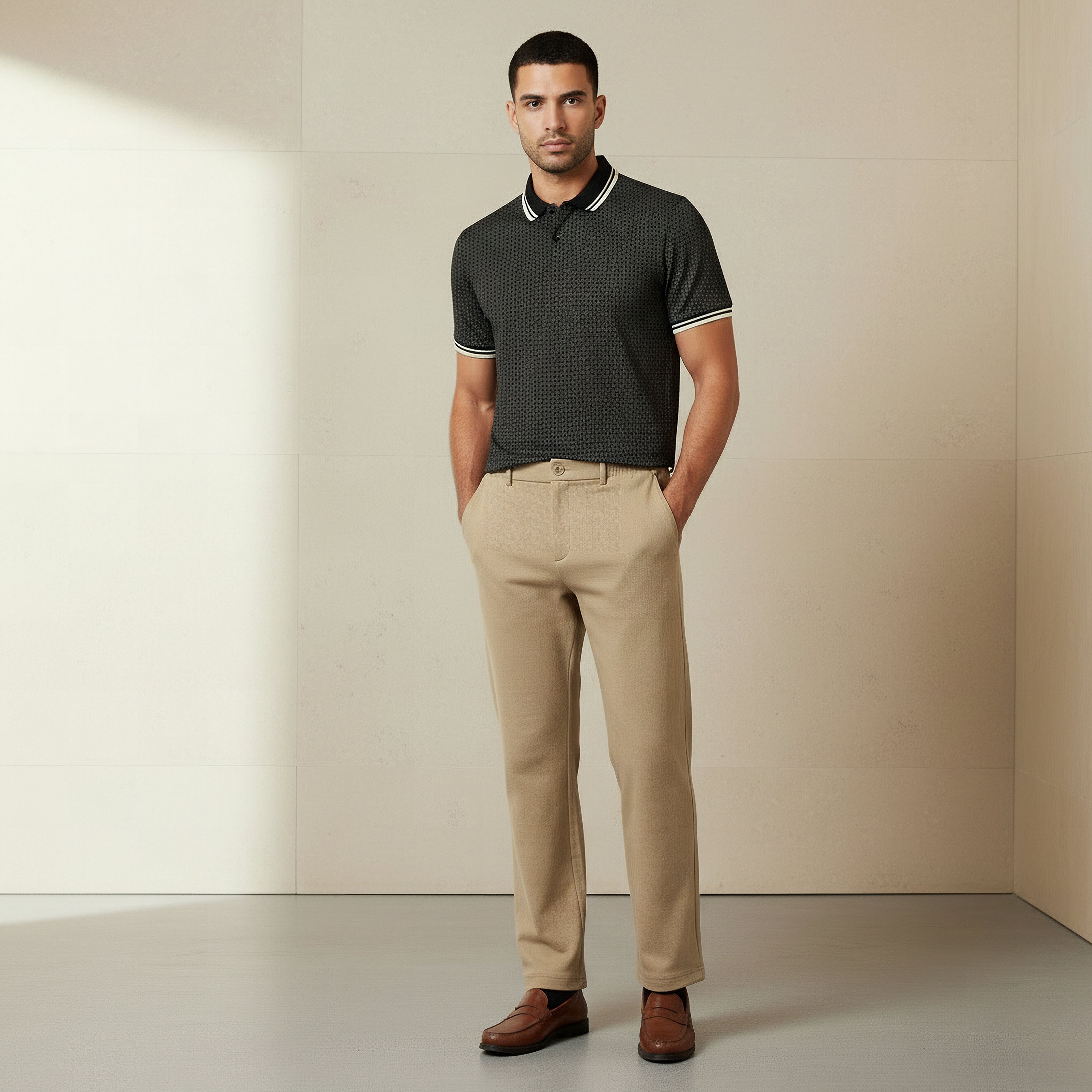 بنطلون رجالي بقصة عادية من آيكونيك-men-clothing-coordsets-image-3