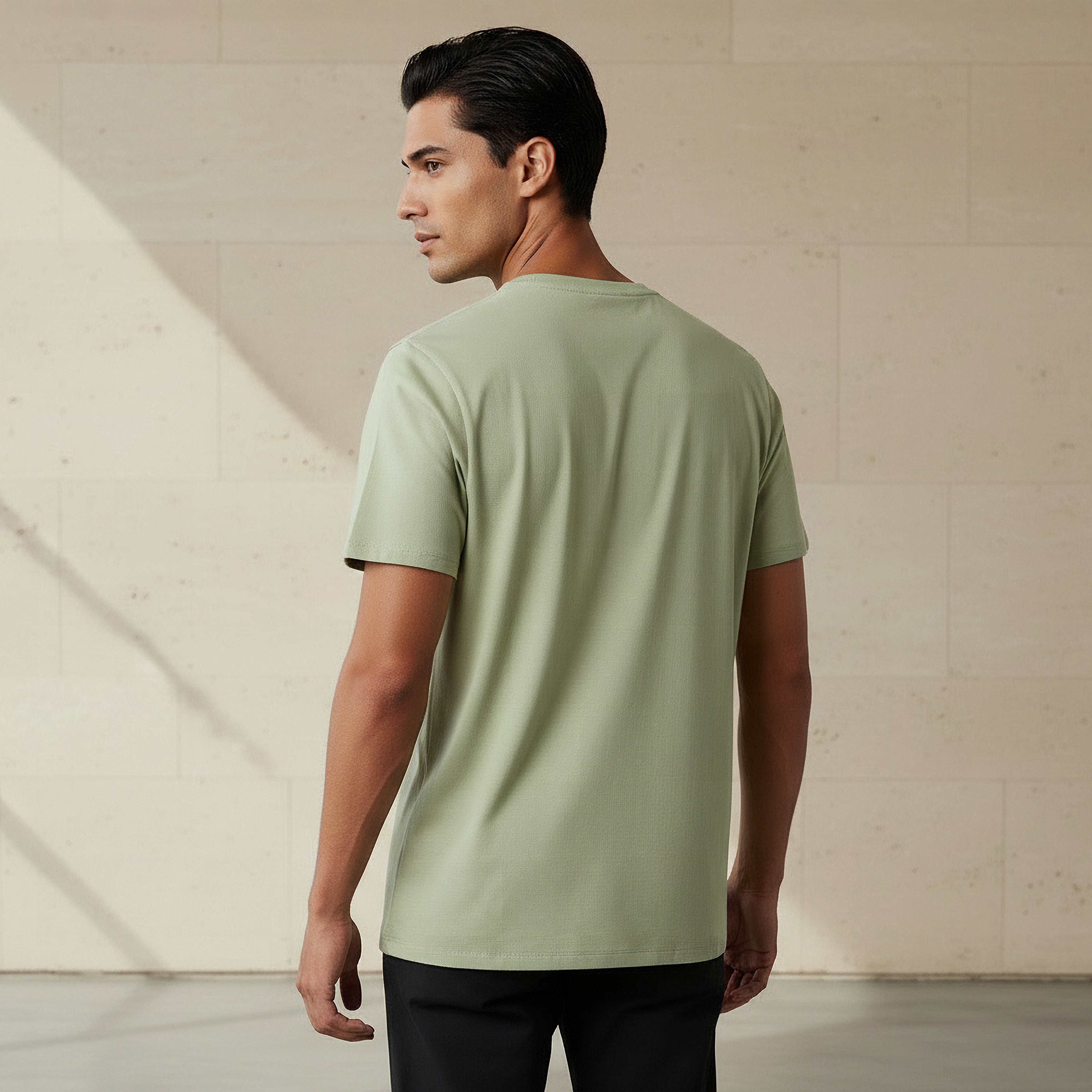 Iconic Men Slim Fit Crew Neck Short Sleeve Printed T-shirt-men-clothing-tshirtsandpolos-tshirts-image-3