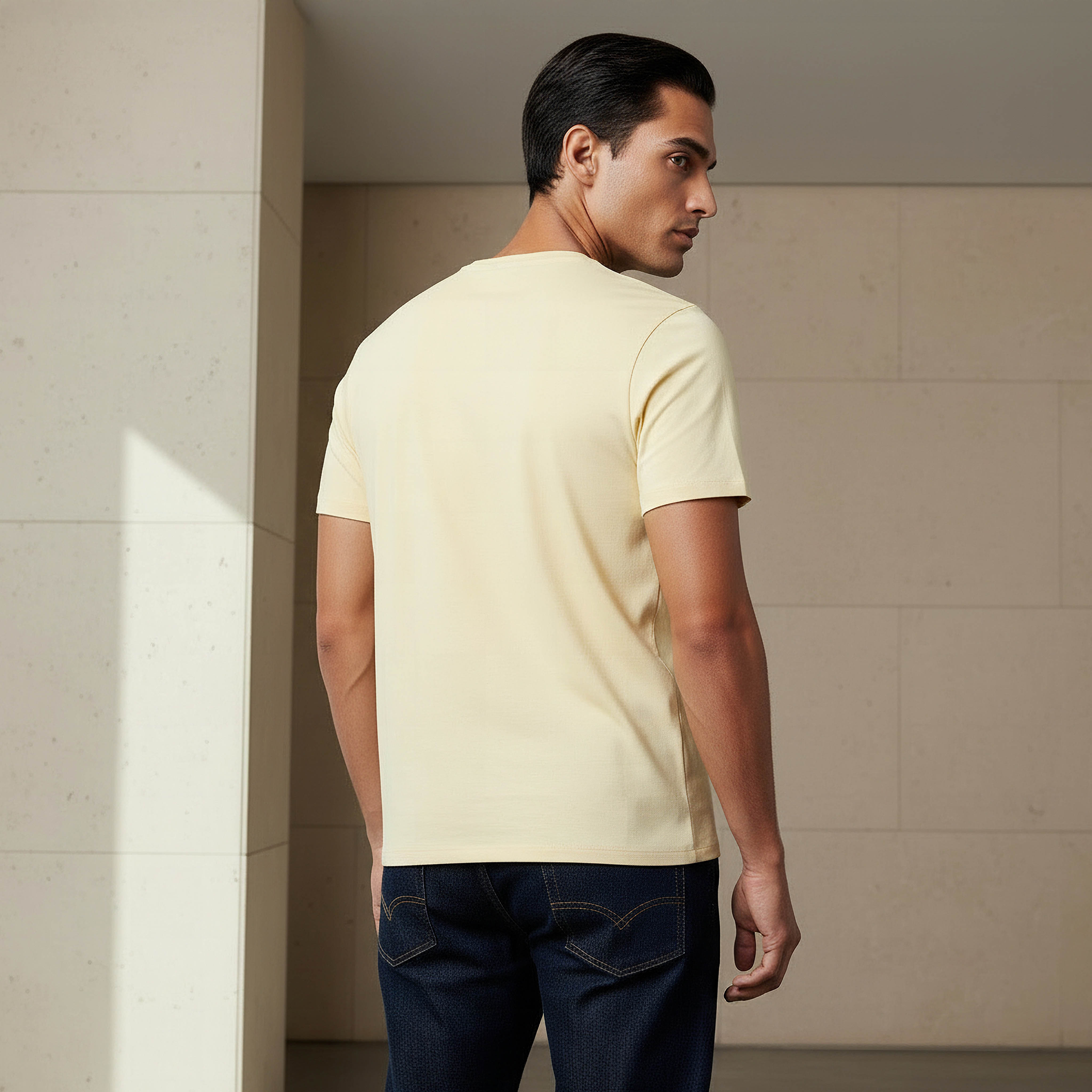 Iconic Men Slim Fit Crew Neck Short Sleeve Printed T-shirt-men-clothing-tshirtsandpolos-tshirts-image-3