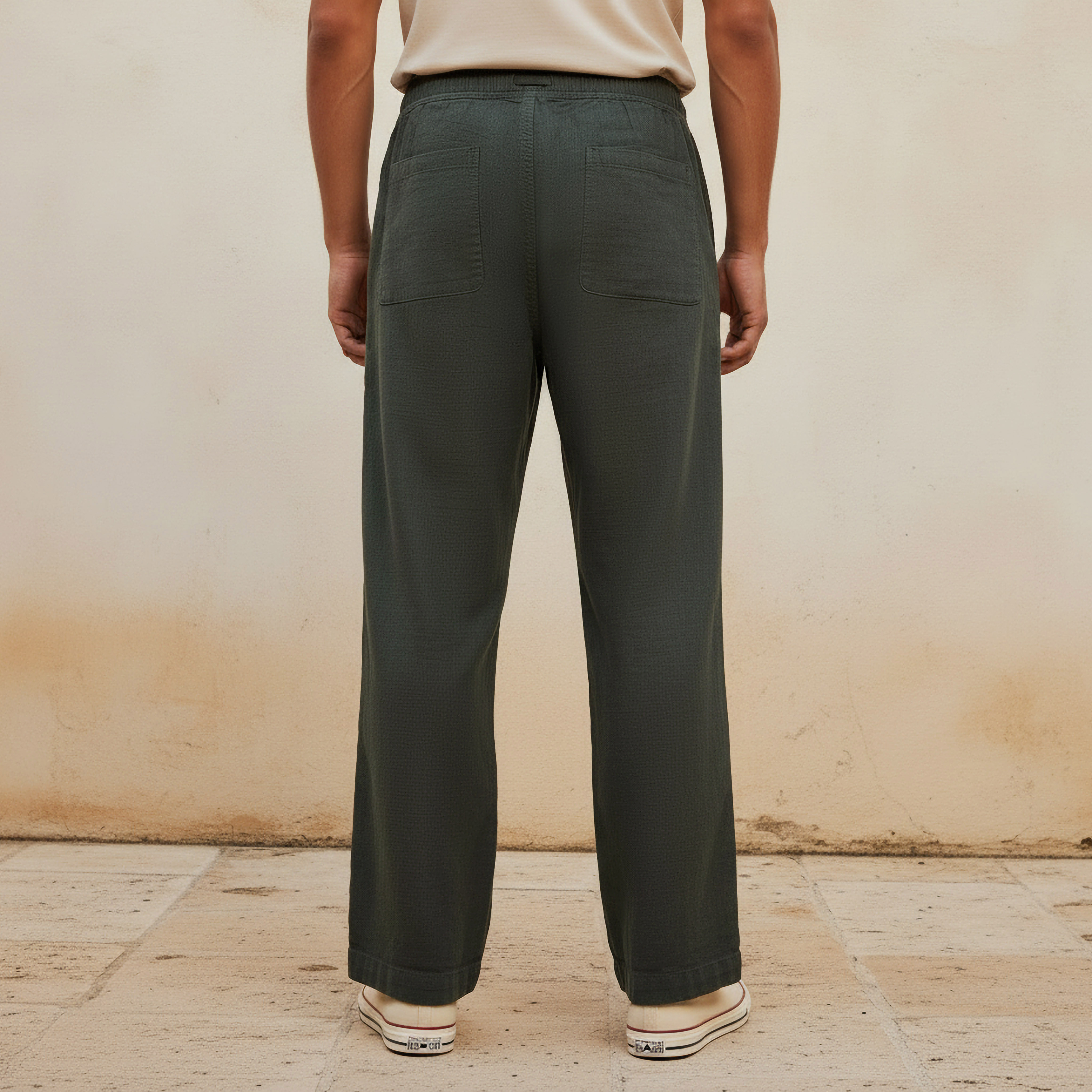 Iconic Men Regular Fit Trousers-men-clothing-bottoms-trousersandchinos-trousers-image-4