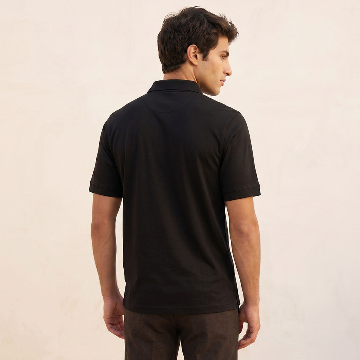 Splash Iconic Short Sleeves Applique Mercerised Polo T-Shirt-men-clothing-tshirtsandpolos-polos-image-4
