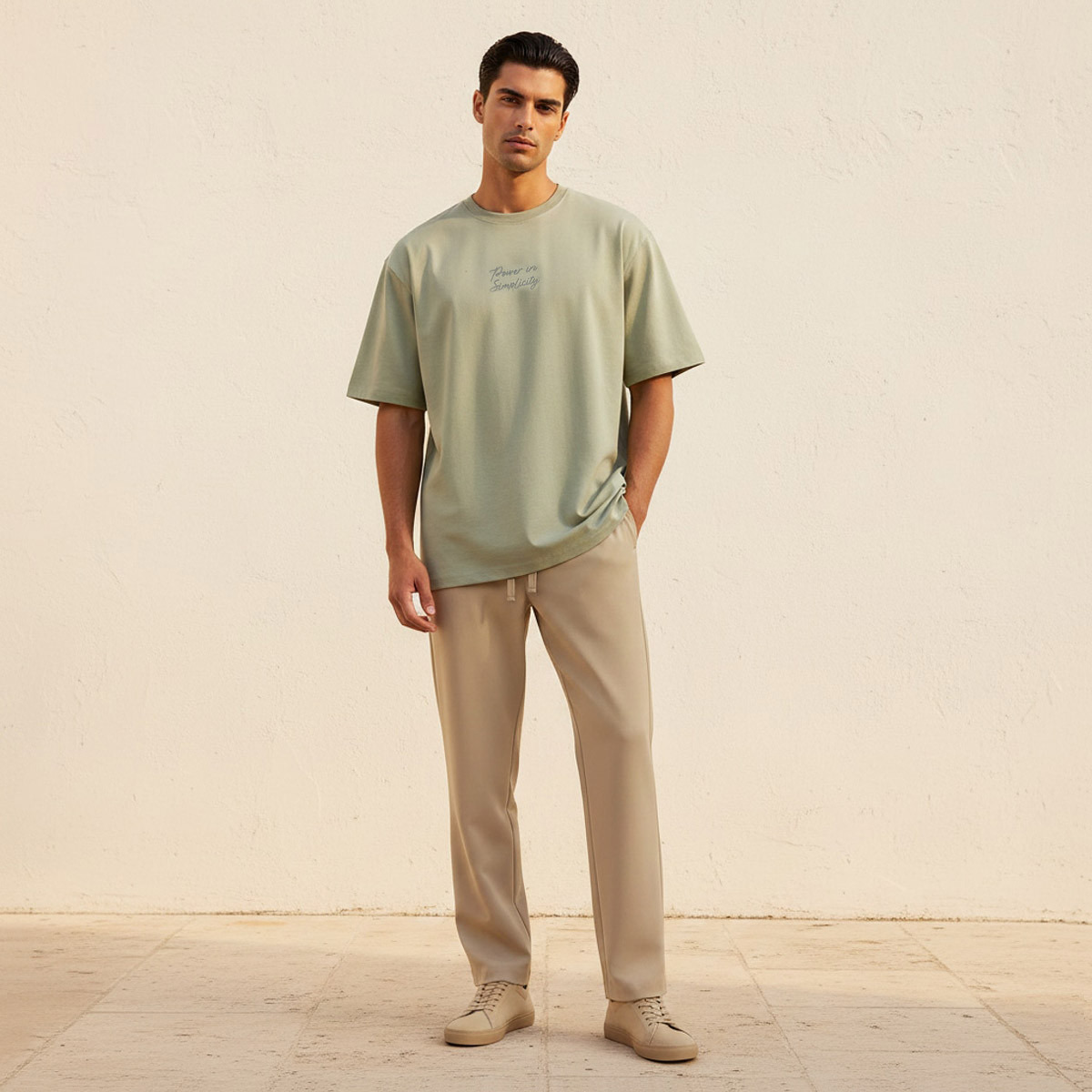 Iconic Men Regular Fit Crew Neck Short Sleeves Slogan Print T-shirt-men-clothing-tshirtsandpolos-tshirts-image-3