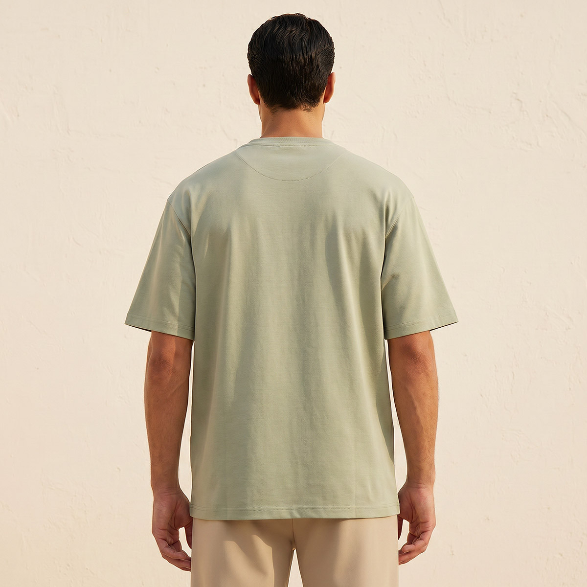 Iconic Men Regular Fit Crew Neck Short Sleeves Slogan Print T-shirt-men-clothing-tshirtsandpolos-tshirts-image-4