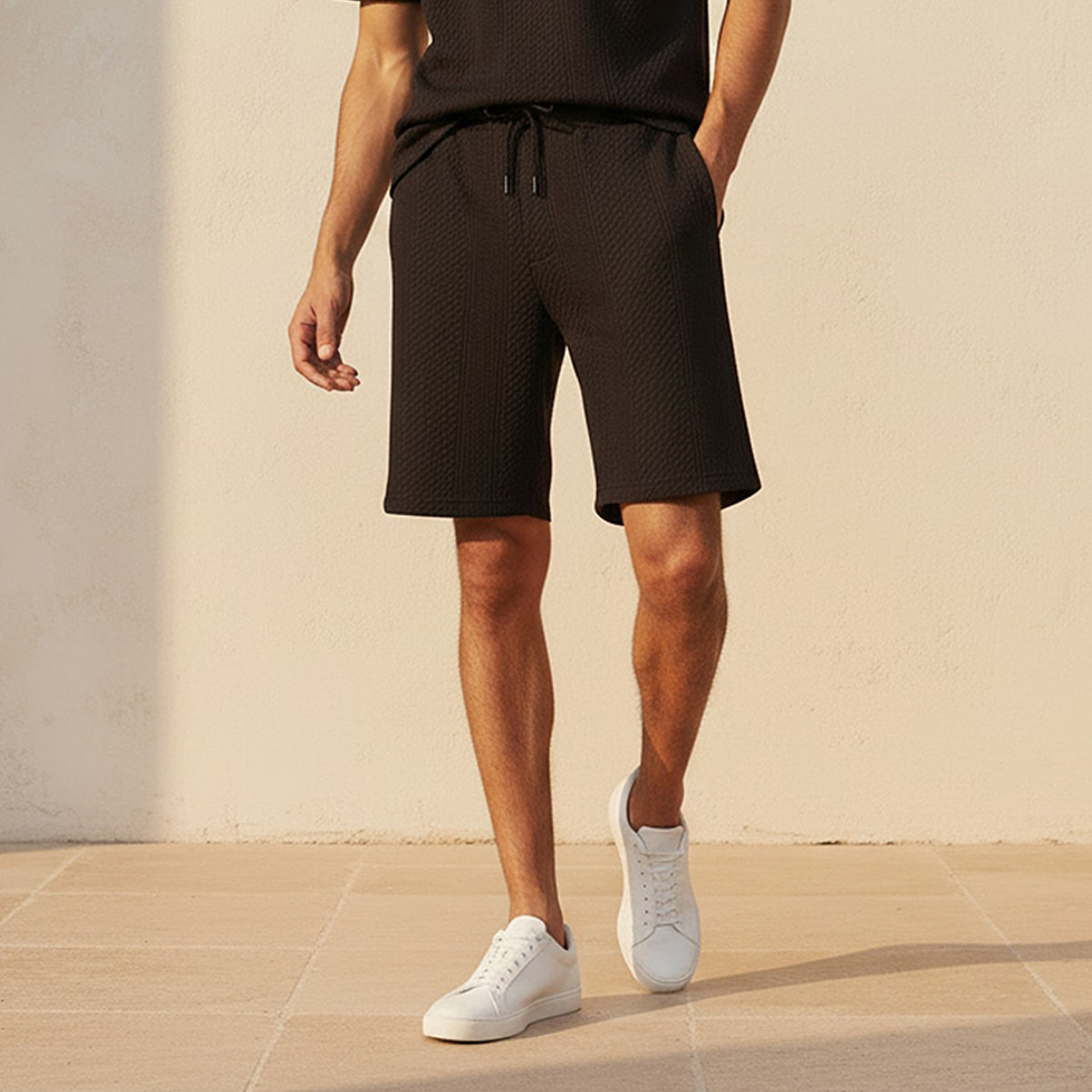 Iconic Regular Fit Shorts-men-clothing-bottoms-shorts-image-1