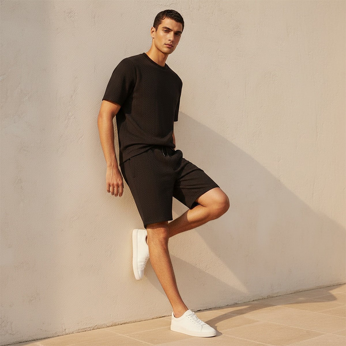 Iconic Regular Fit Shorts-men-clothing-bottoms-shorts-image-3