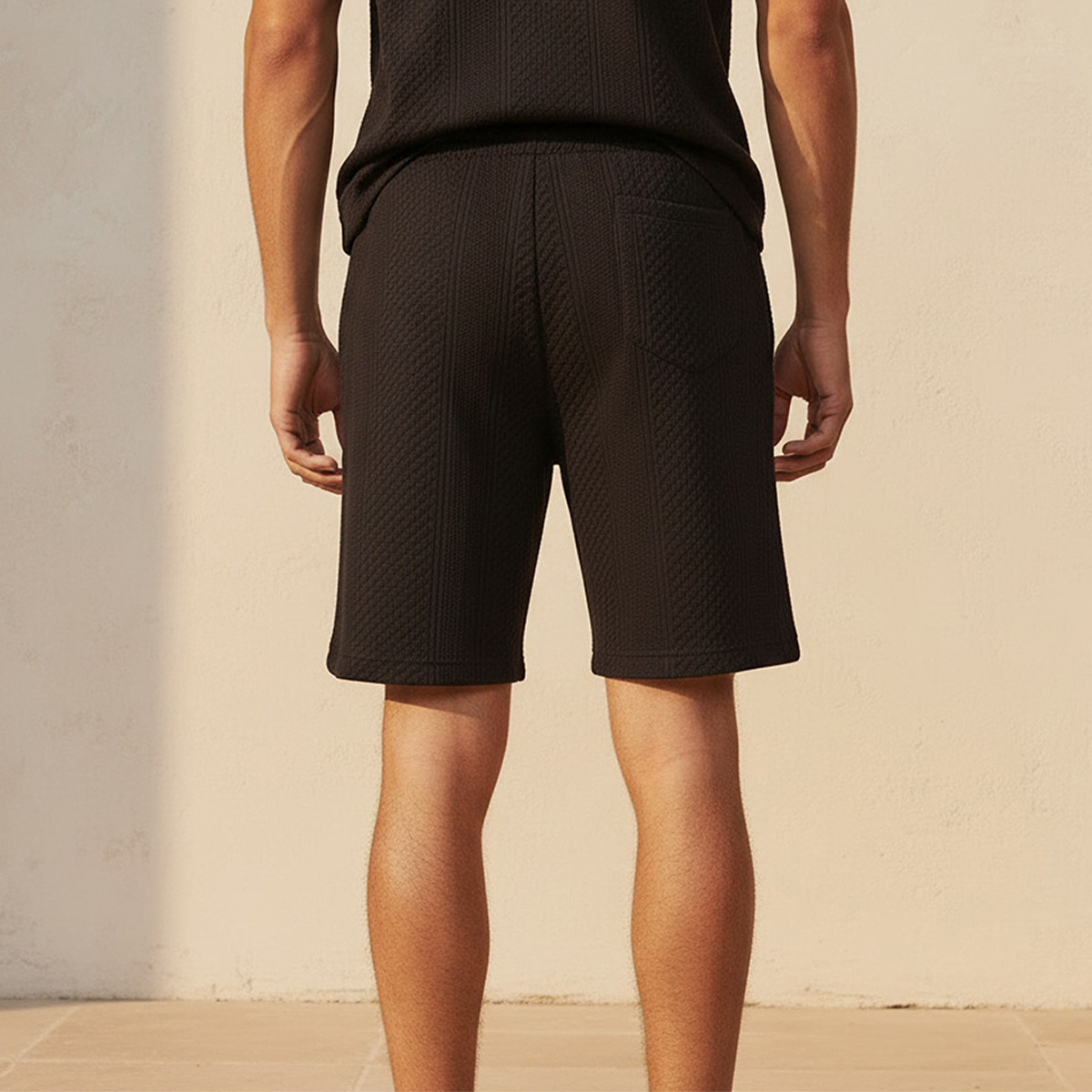 Iconic Regular Fit Shorts-men-clothing-bottoms-shorts-image-4