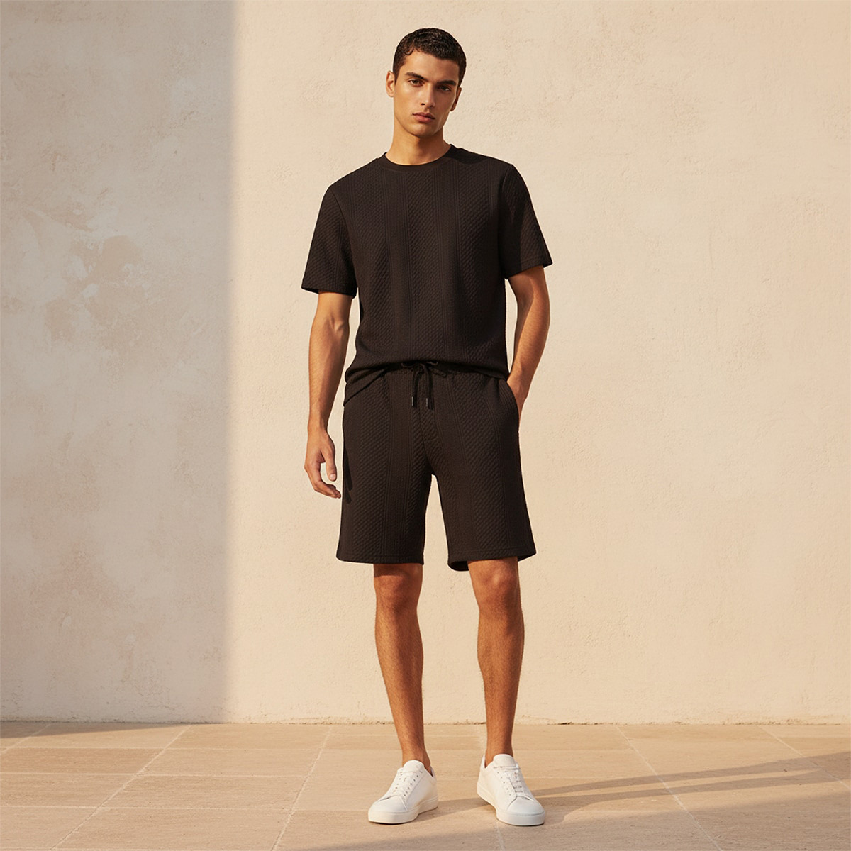 Iconic Regular Fit Shorts-men-clothing-bottoms-shorts-image-5