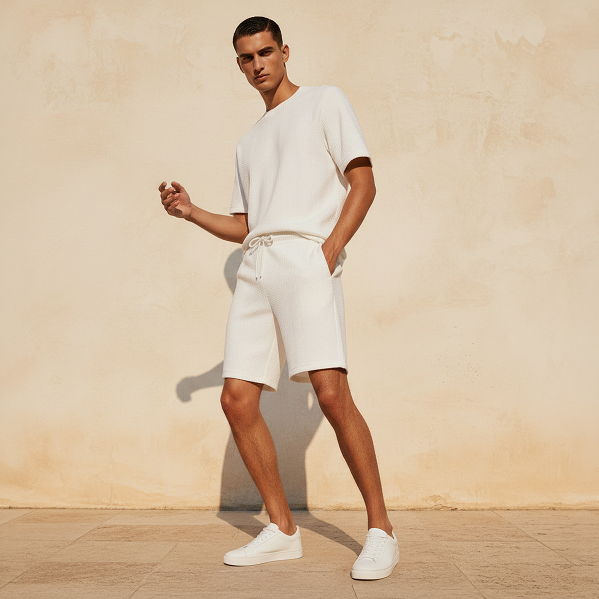 شورت بقصّة عادية من آيكونيك-men-clothing-bottoms-shorts-image-5