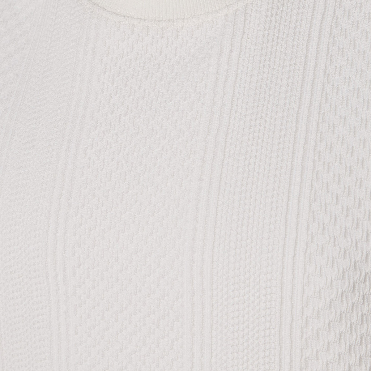 Iconic Men Regular Fit Crew Neck Short Sleeves Textured T-shirt-men-clothing-tshirtsandpolos-tshirts-image-2