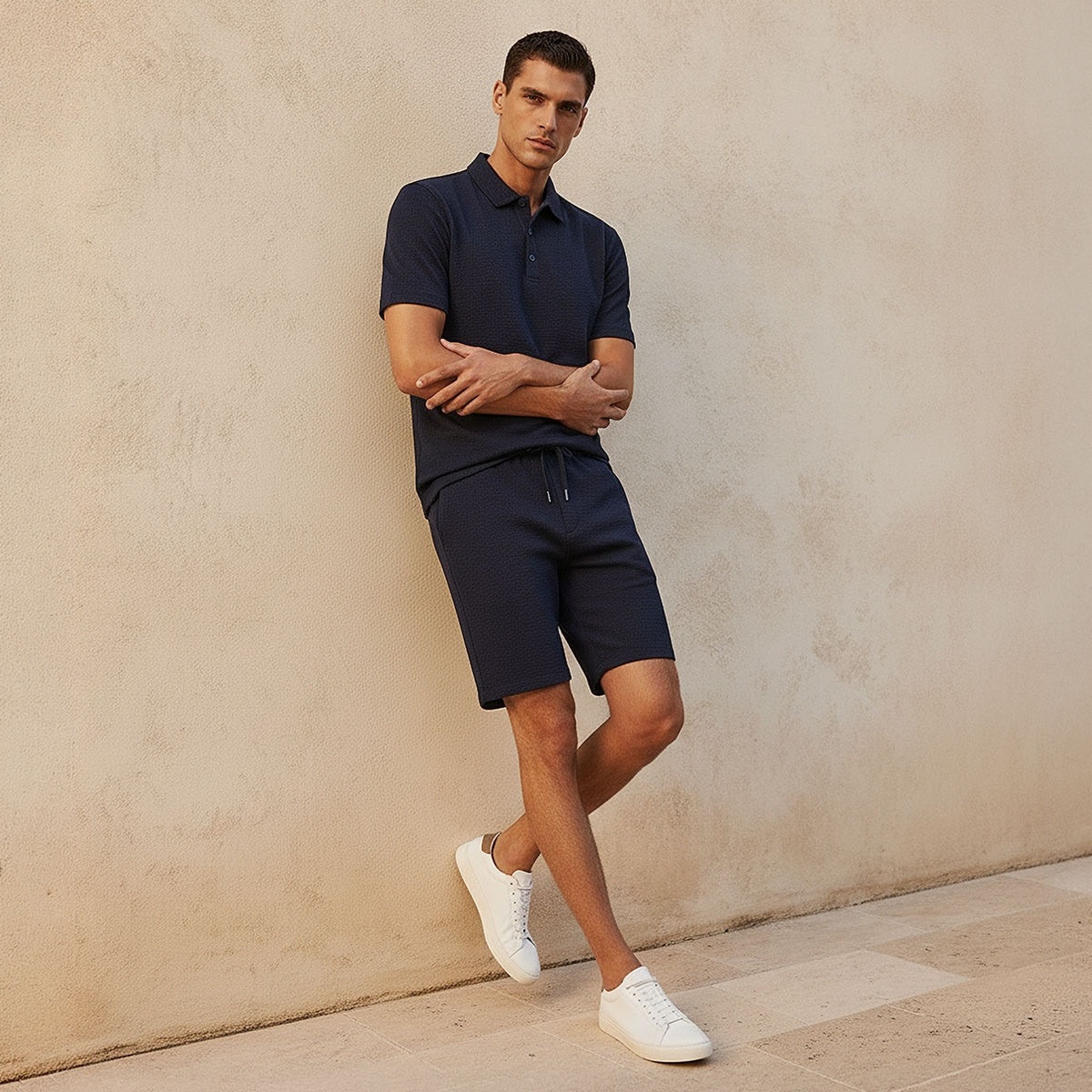 شورت بقصة عادية من سبلاش أيكونيك-men-clothing-bottoms-shorts-image-5