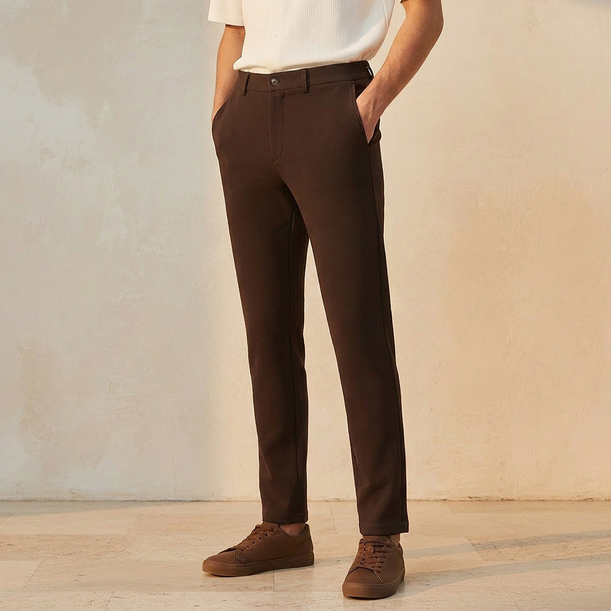 Iconic Regular Fit Trousers-men-clothing-bottoms-trousersandchinos-trousers-image-1