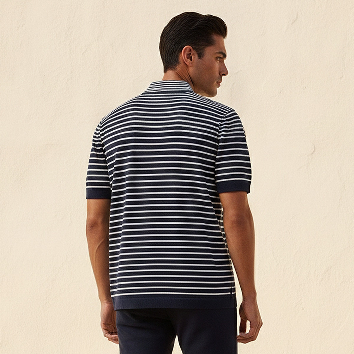 Splash Iconic Short Sleeves Striped Polo T-shirt-men-clothing-tshirtsandpolos-polos-image-4