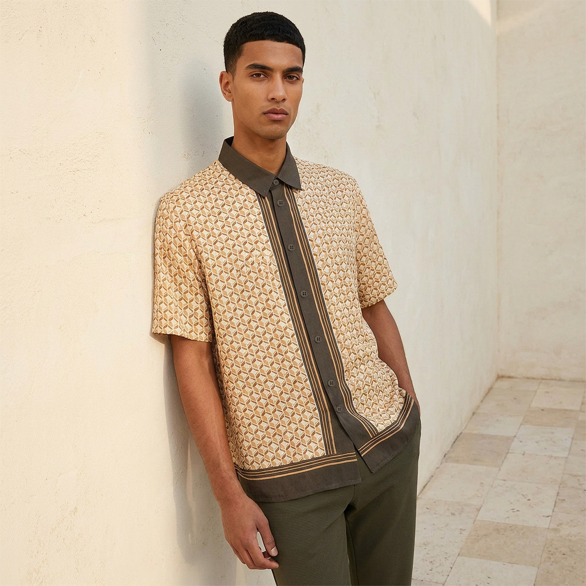 Splash Iconic Printed Shirt-men-clothing-shirts-image-1