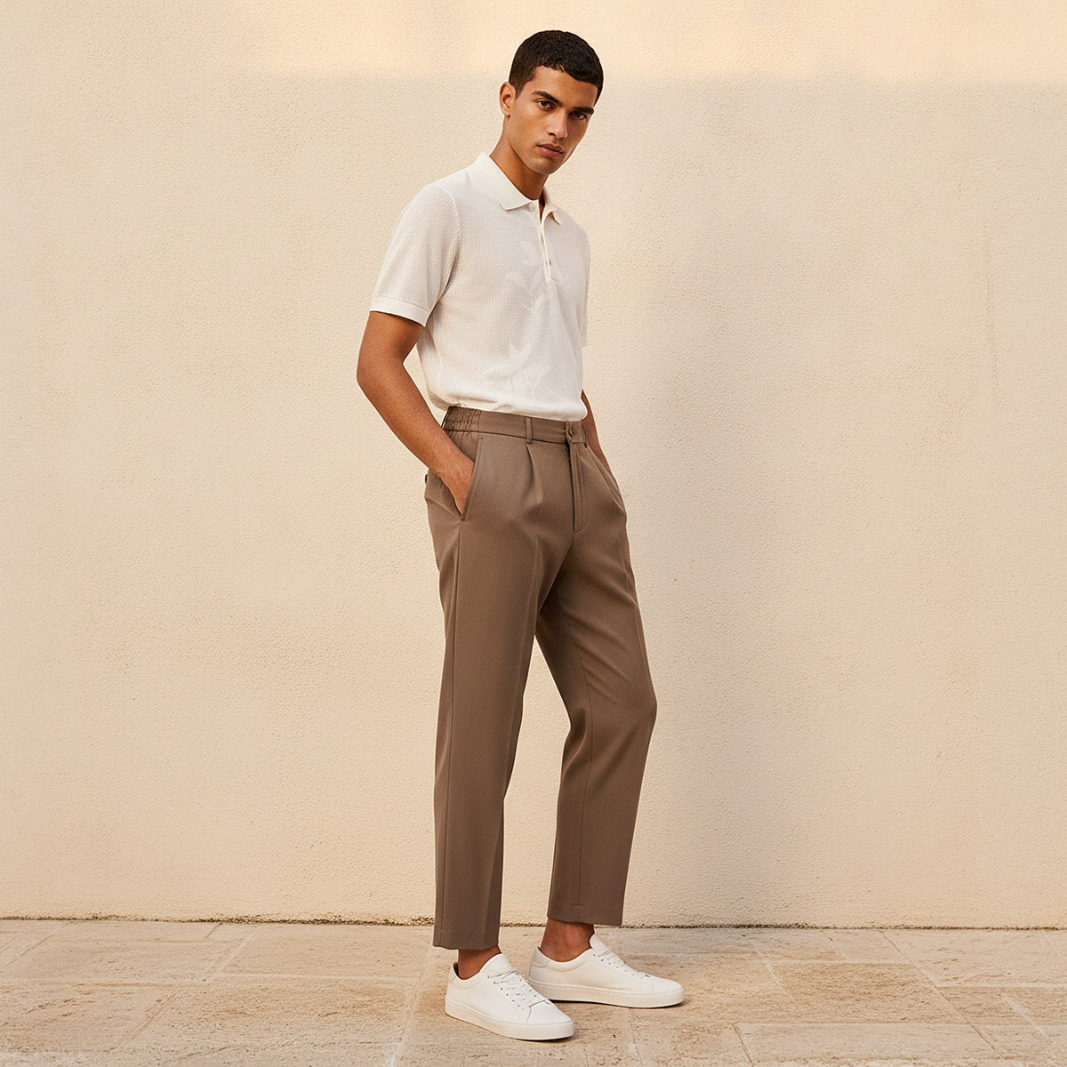 بنطلون بقصة عادية من سبلاش أيكونيك-men-clothing-trousersandchinos-trousers-image-3