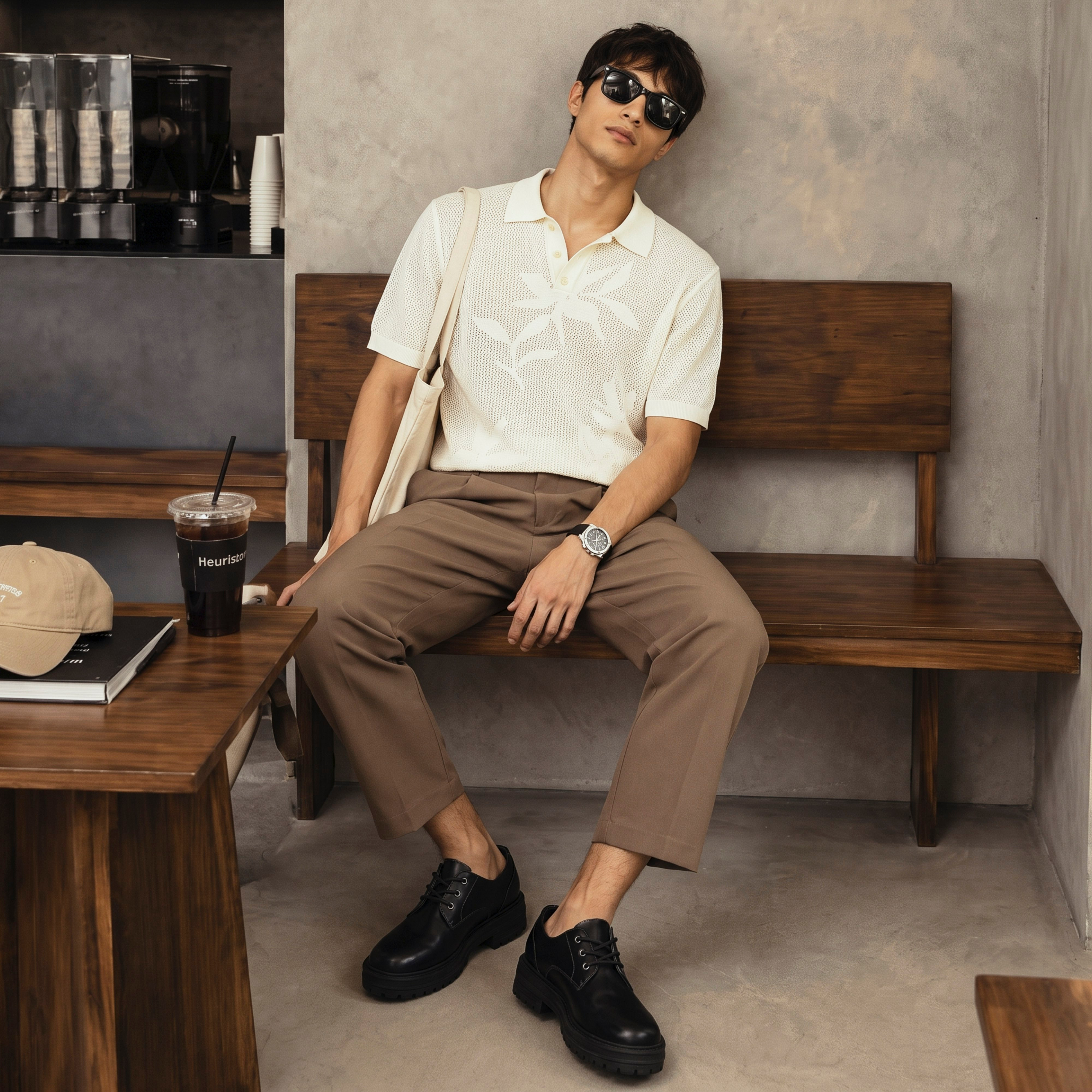 Splash Iconic Regular Fit Trousers-men-clothing-bottoms-trousersandchinos-trousers-image-5