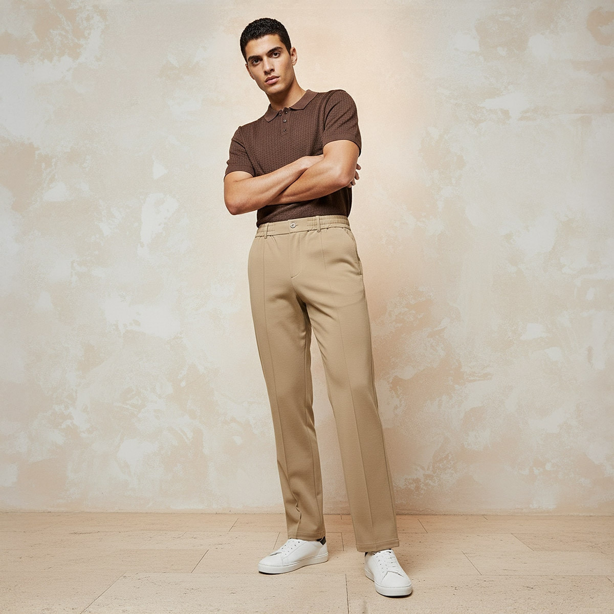 Splash Iconic Regular Fit Trousers-men-clothing-bottoms-trousersandchinos-trousers-image-5