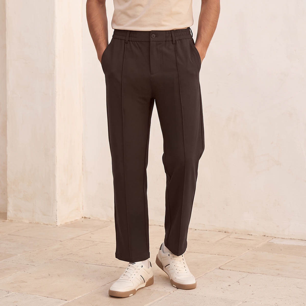 Splash Smart Relaxed Fit Trousers-men-clothing-bottoms-trousersandchinos-trousers-image-1