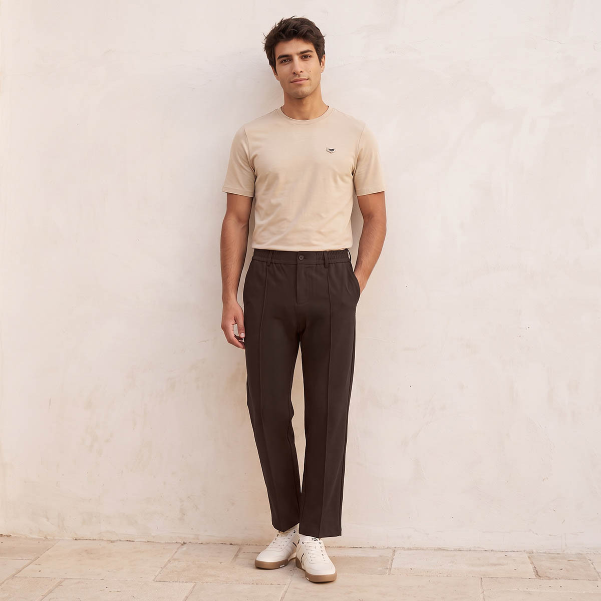 Splash Smart Relaxed Fit Trousers-men-clothing-bottoms-trousersandchinos-trousers-image-2