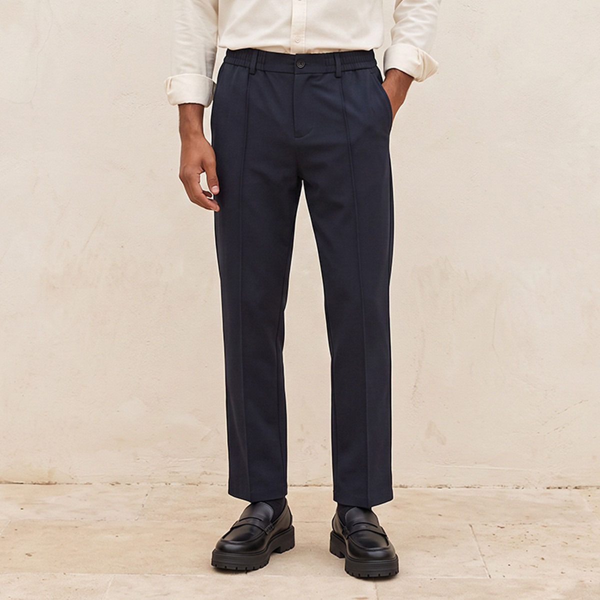 Splash Smart Relaxed Fit Trousers-men-clothing-bottoms-trousersandchinos-trousers-image-1