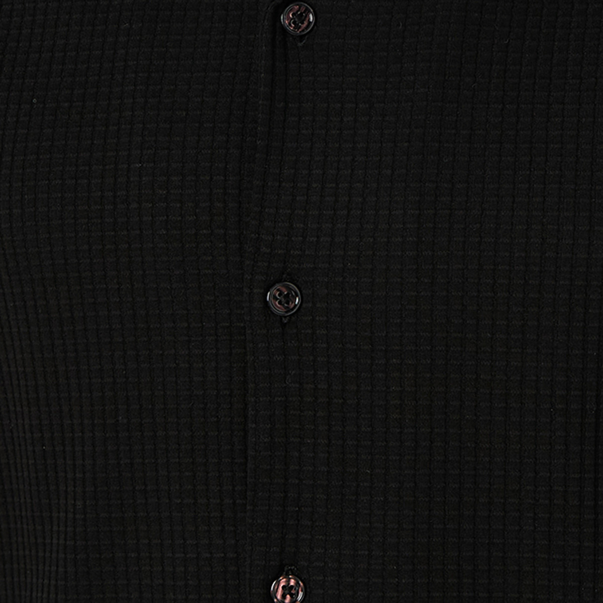 قميص بارز الملمس بياقة عادية وأكمام قصيرة من آيكونيك-men-clothing-shirts-image-2