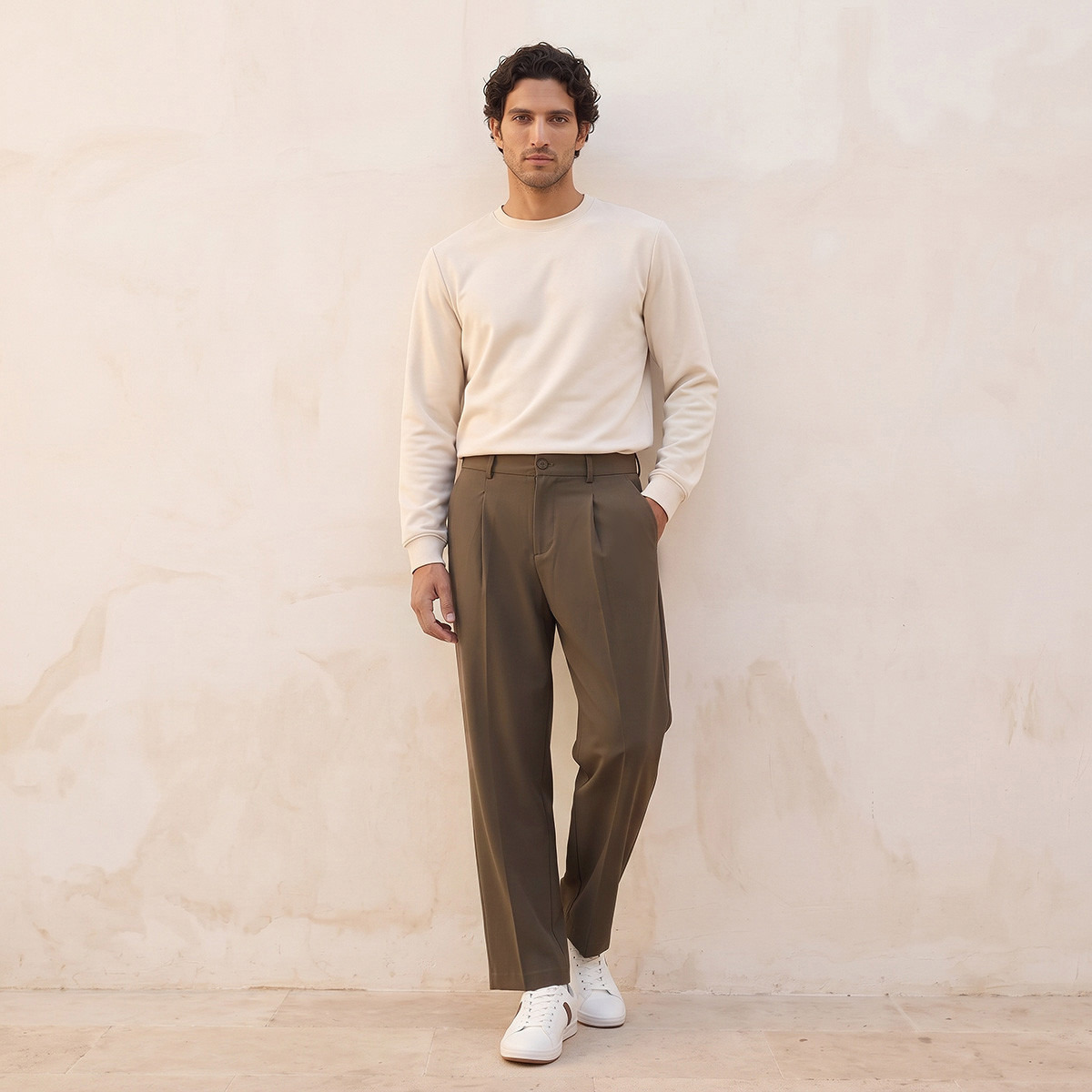 Splash Iconic Straight Fit Trousers-men-clothing-bottoms-trousersandchinos-trousers-image-2