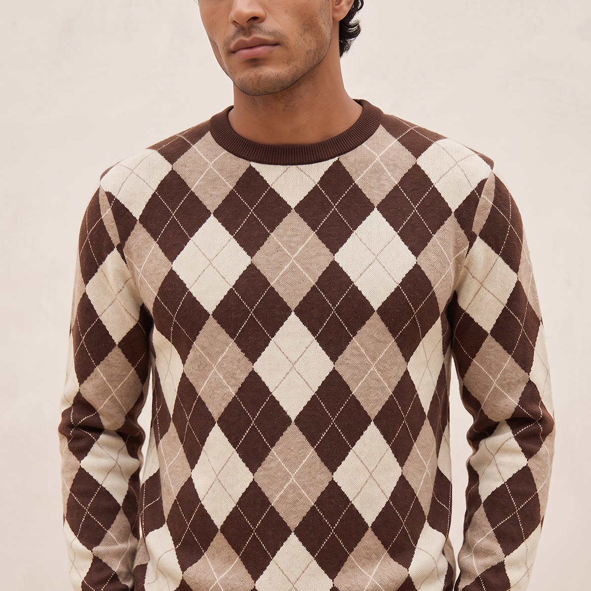 Splash Iconic Argyle Crew Neck Sweater-men-clothing-sweatersandpullovers-image-4