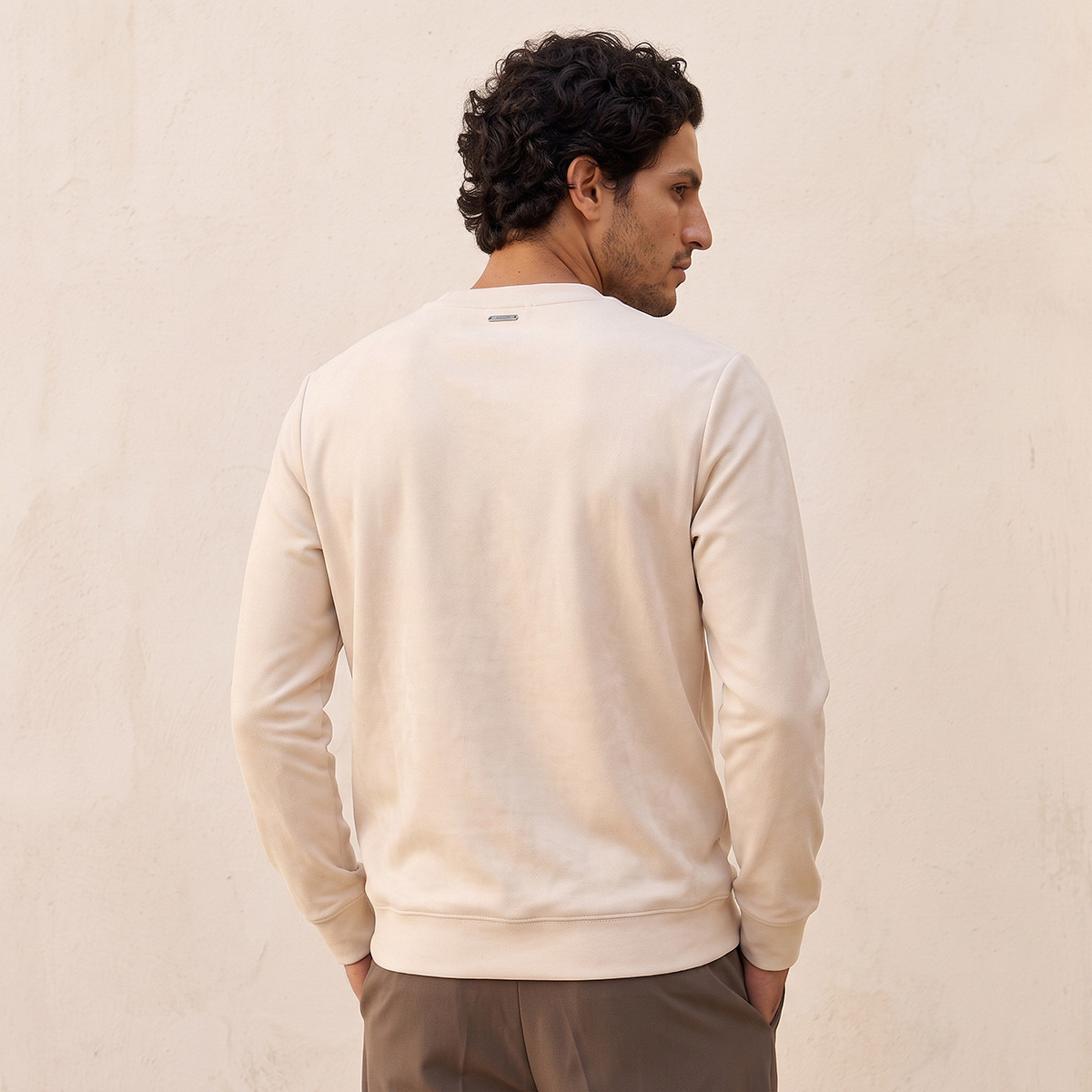 Splash Iconic Suede Sweatshirt-men-winterwear-hoodiesandsweatshirts-image-3