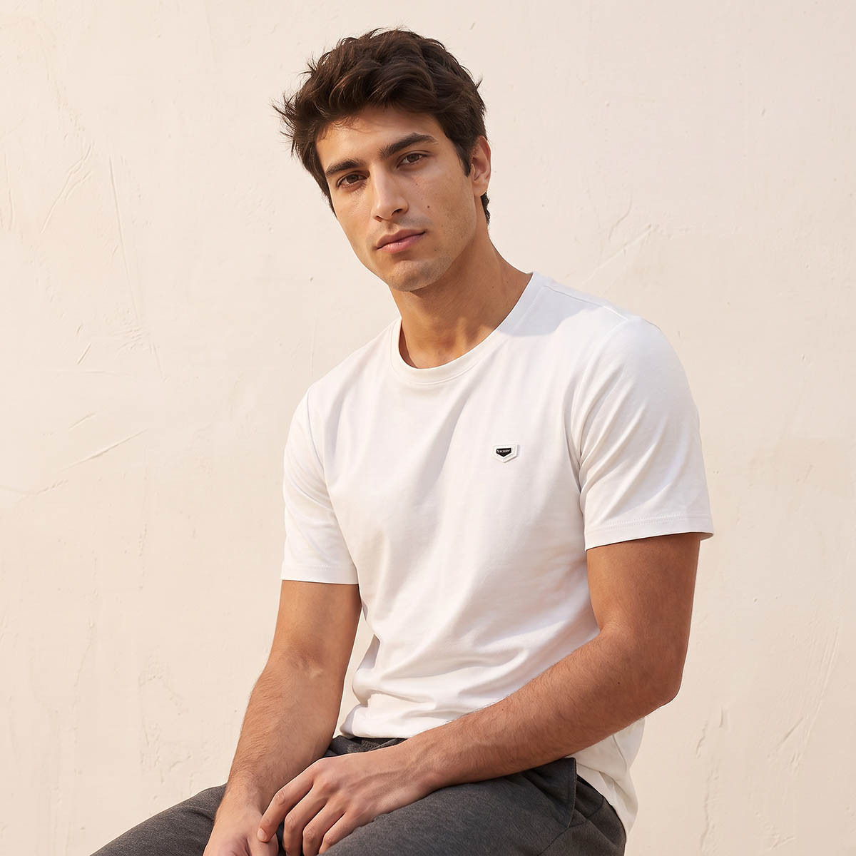 Splash Iconic Crew Neck Short Sleeves T-shirt-men-clothing-tshirtsandpolos-tshirts-image-1
