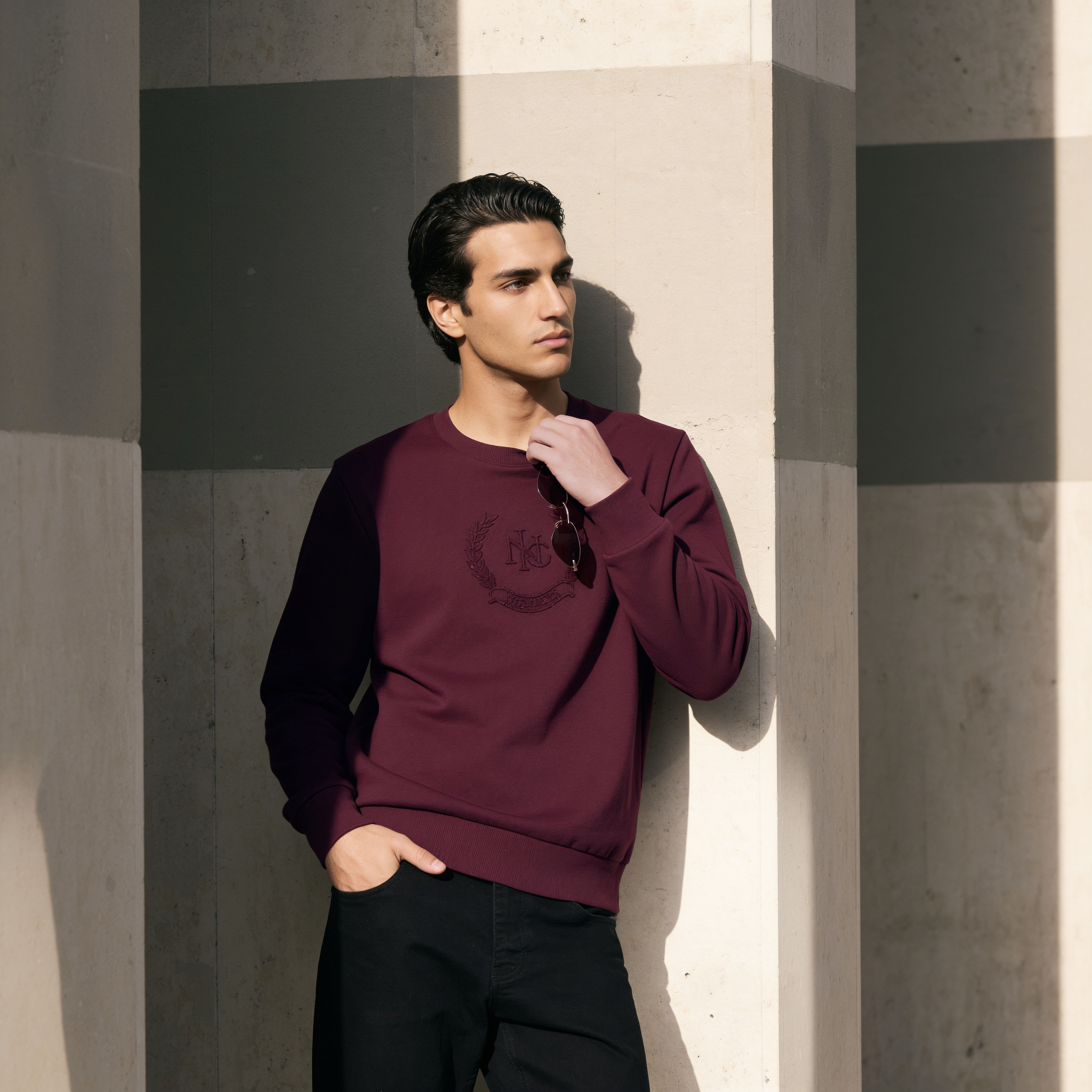 Splash Iconic Sweatshirt-men-winterwear-hoodiesandsweatshirts-image-1