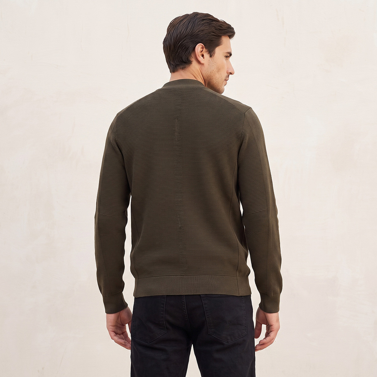 كارديجان مضلع من سبلاش أيكونيك-men-clothing-sweatersandpullovers-image-3