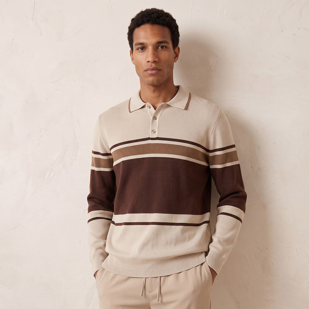 Splash Iconic Striped Sweatshirt-men-winterwear-hoodiesandsweatshirts-image-1