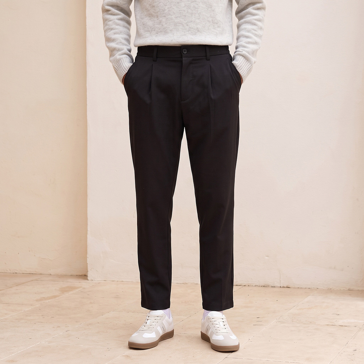 Splash Iconic Relaxed Fit Trousers-men-clothing-bottoms-trousersandchinos-trousers-image-1