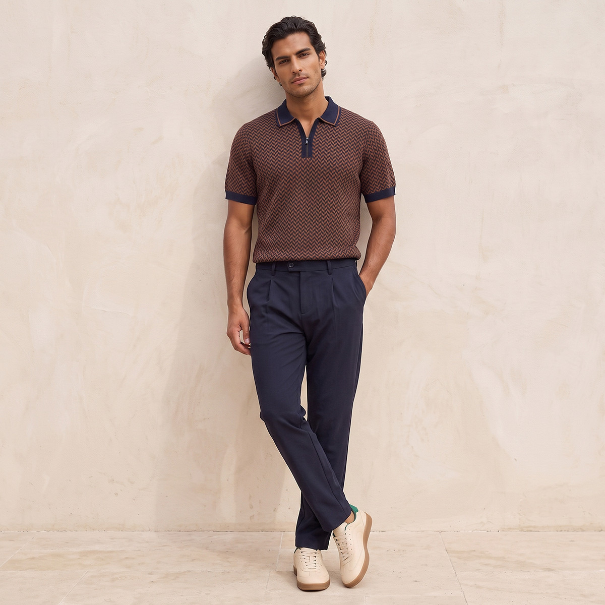 Splash Iconic Relaxed Fit Trousers-men-clothing-bottoms-trousersandchinos-trousers-image-2