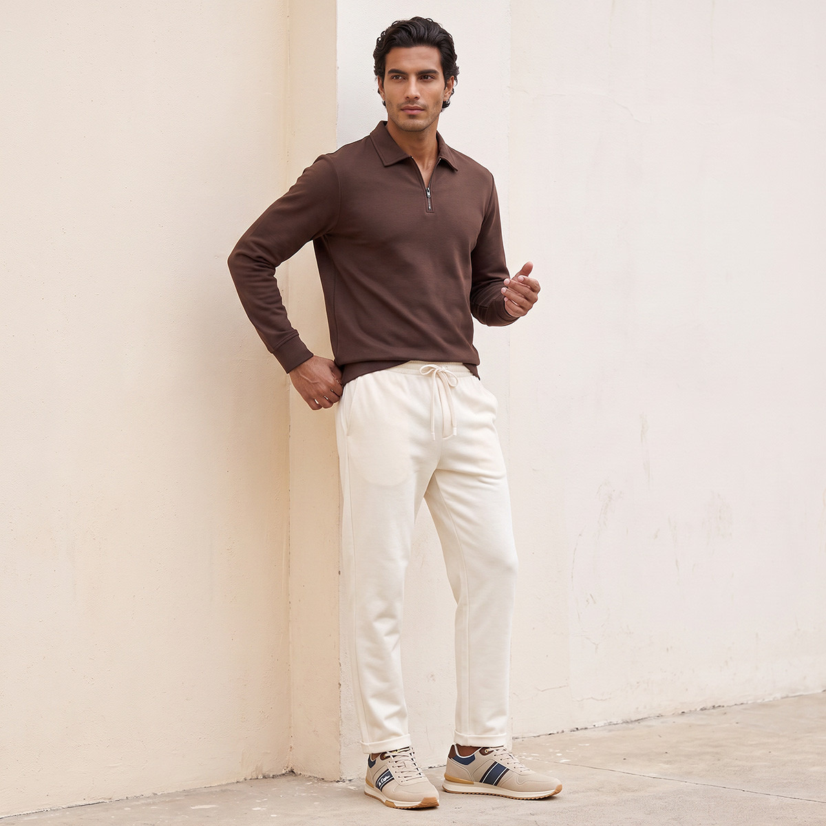 سويت شيرت من أيكونيك من سبلاش-men-winterwear-hoodiesandsweatshirts-image-2