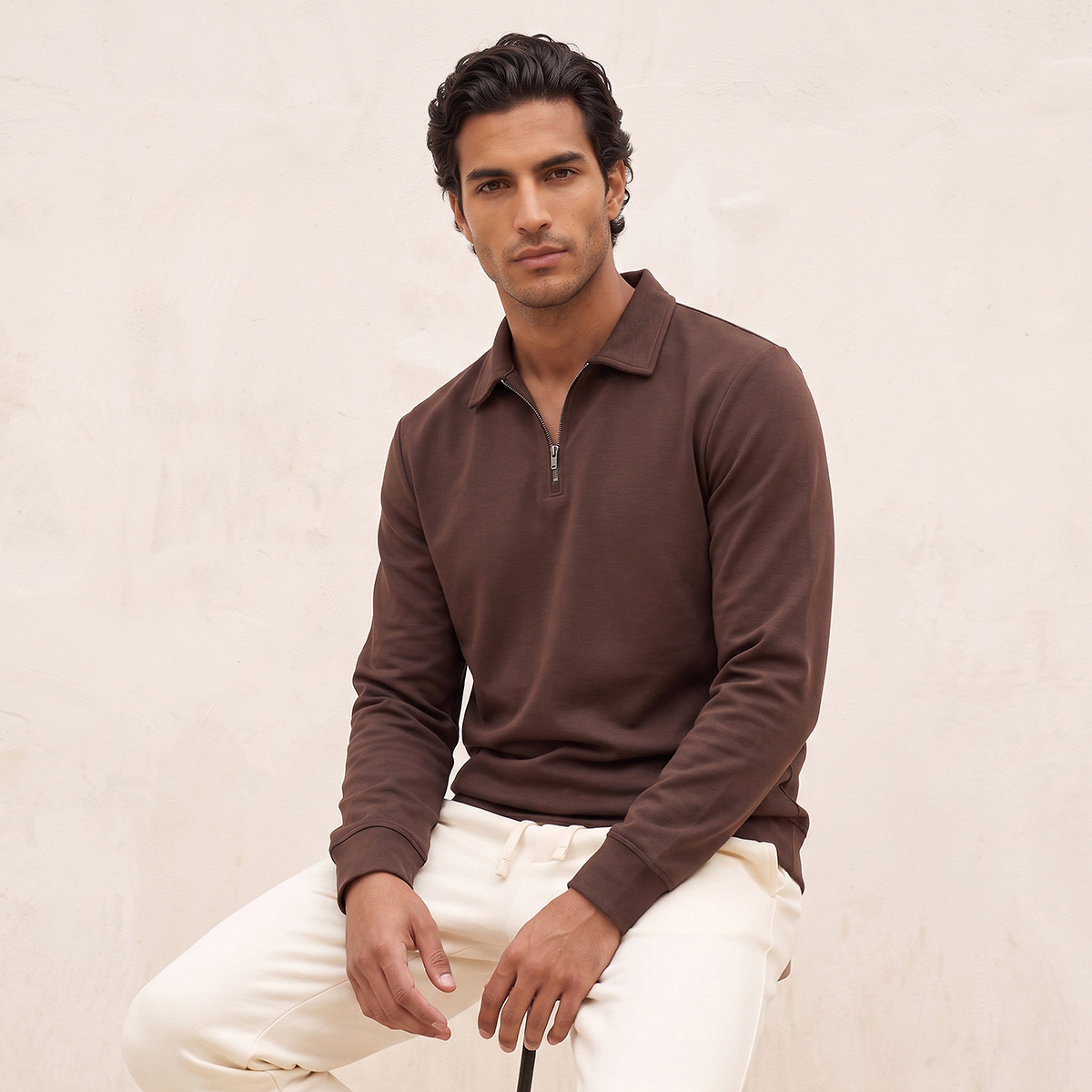 سويت شيرت من أيكونيك من سبلاش-men-winterwear-hoodiesandsweatshirts-image-4