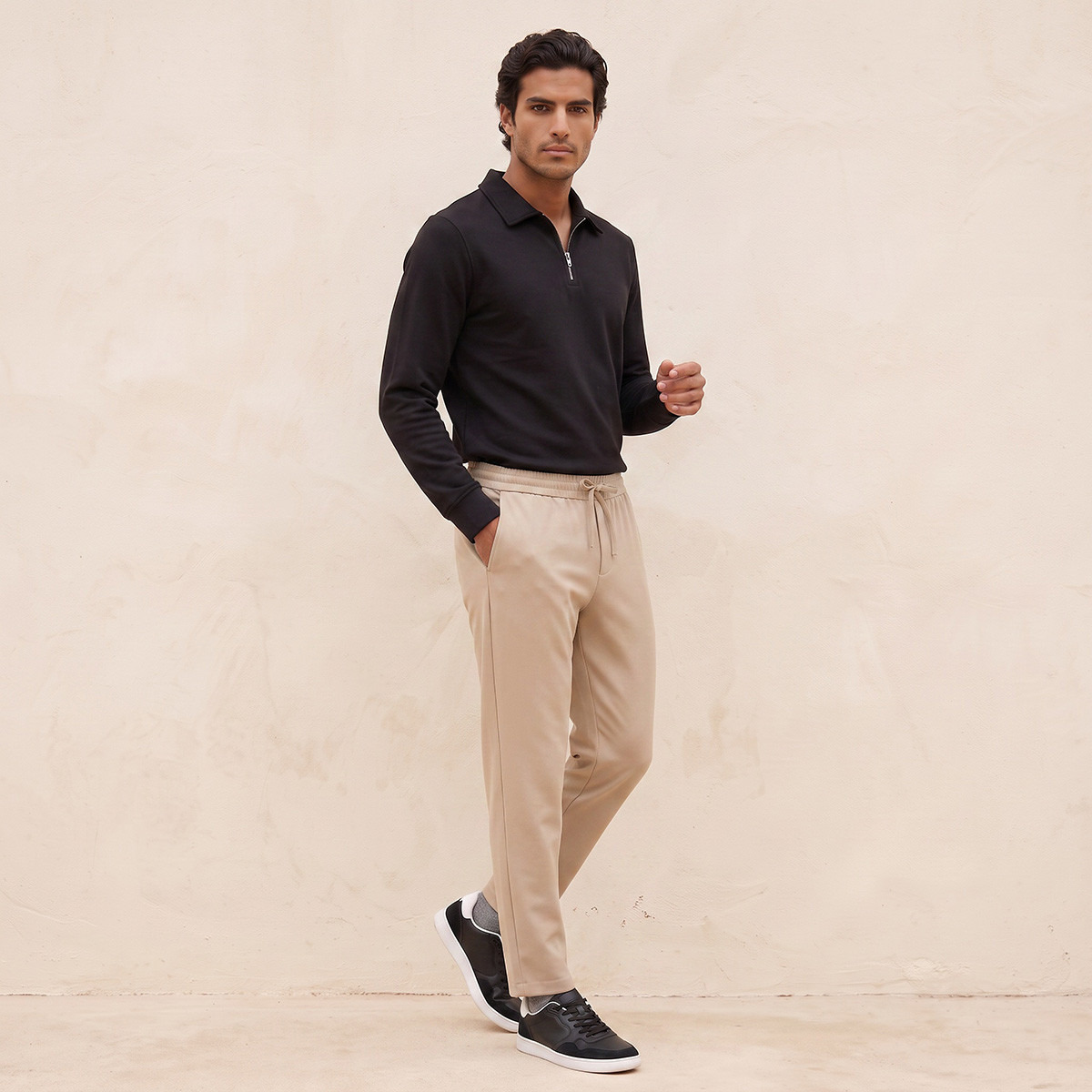 سويت شيرت من أيكونيك من سبلاش-men-winterwear-hoodiesandsweatshirts-image-3