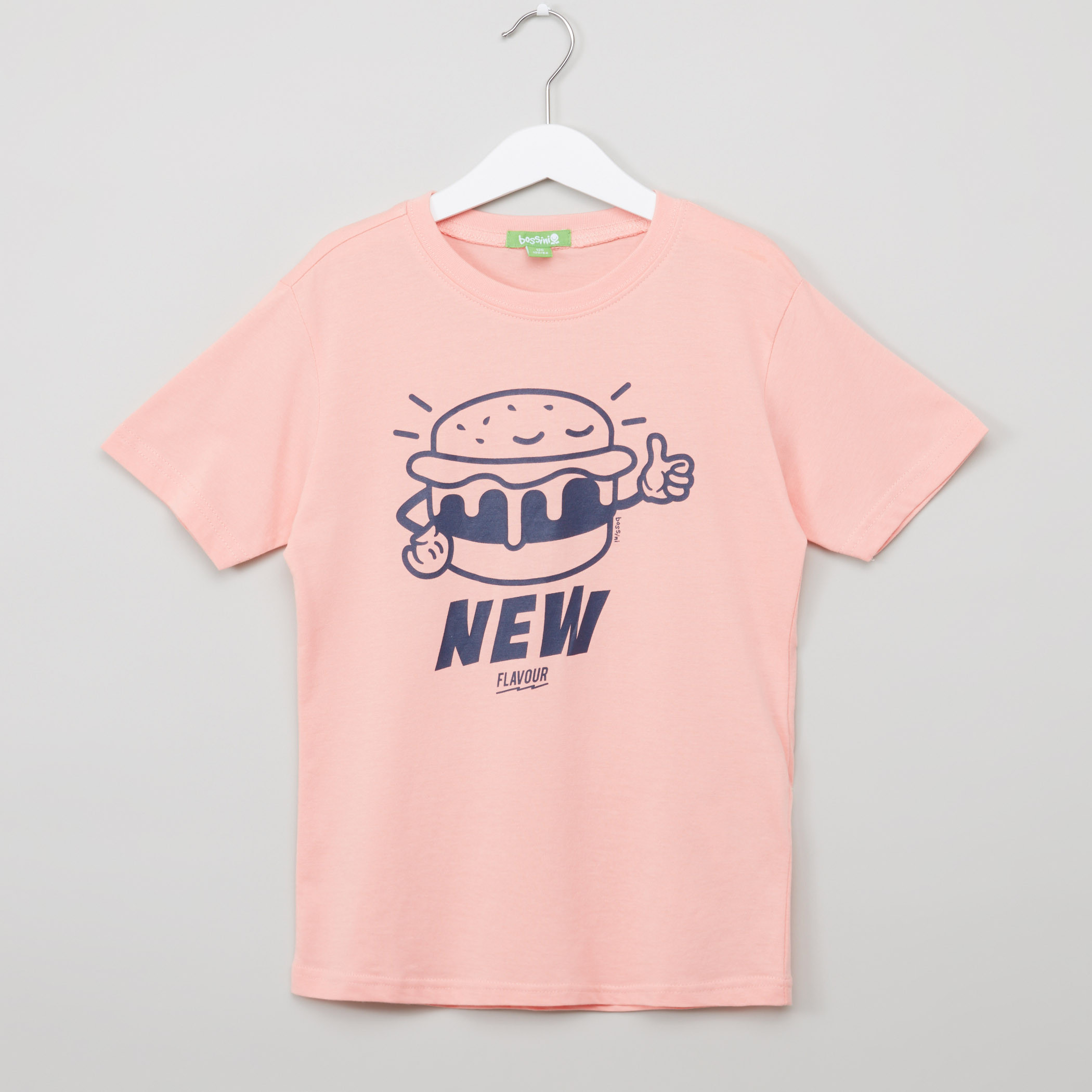 Bossini Printed Round Neck T-Shirt-boys-clothing-tshirtsandpolos-image-1