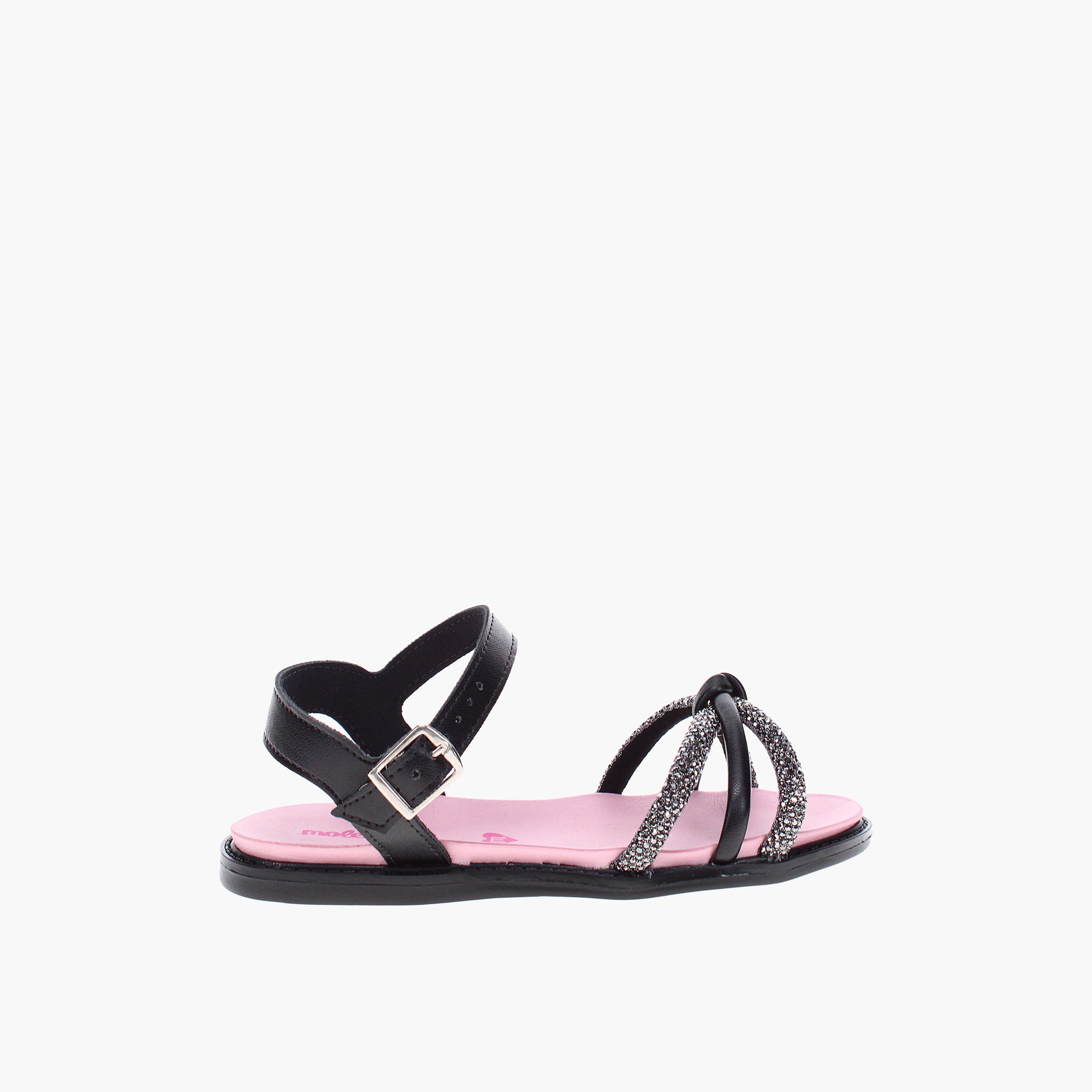 مولكينها - صندل آرا بحزام متقاطع وإبزيم - للبنات | 2312-260-27224-91008-girls-shoes-sandals-image-2