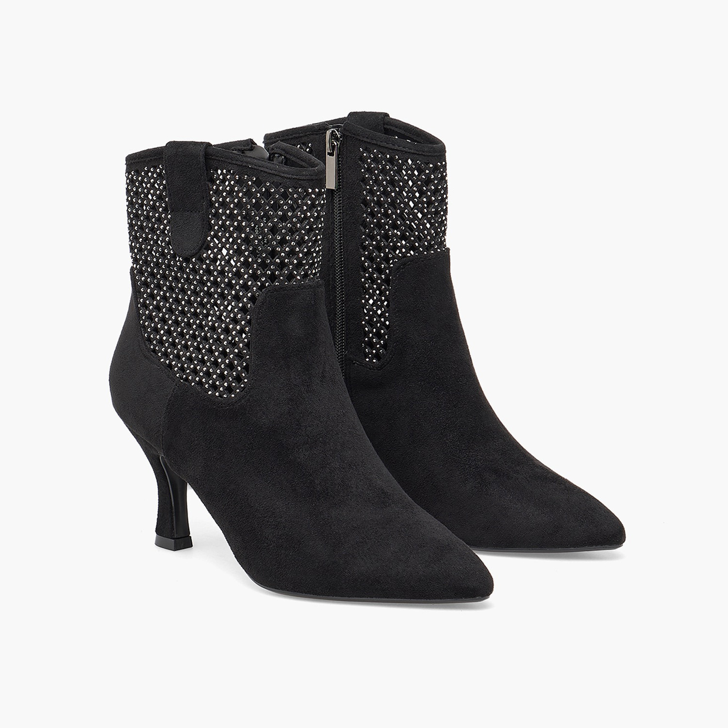 Flora Bella Women Laser Cut Ankle Boots-women-shoes-boots-image-1