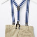 Bossini Pocket Detail Shorts with Suspenders and Button Closure-Shorts-thumbnail-3