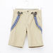 Bossini Pocket Detail Shorts with Suspenders and Button Closure-Shorts-thumbnail-4