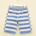 Bossini Striped Shorts with Button Closure and Pocket Detail-Shorts-thumbnail-0