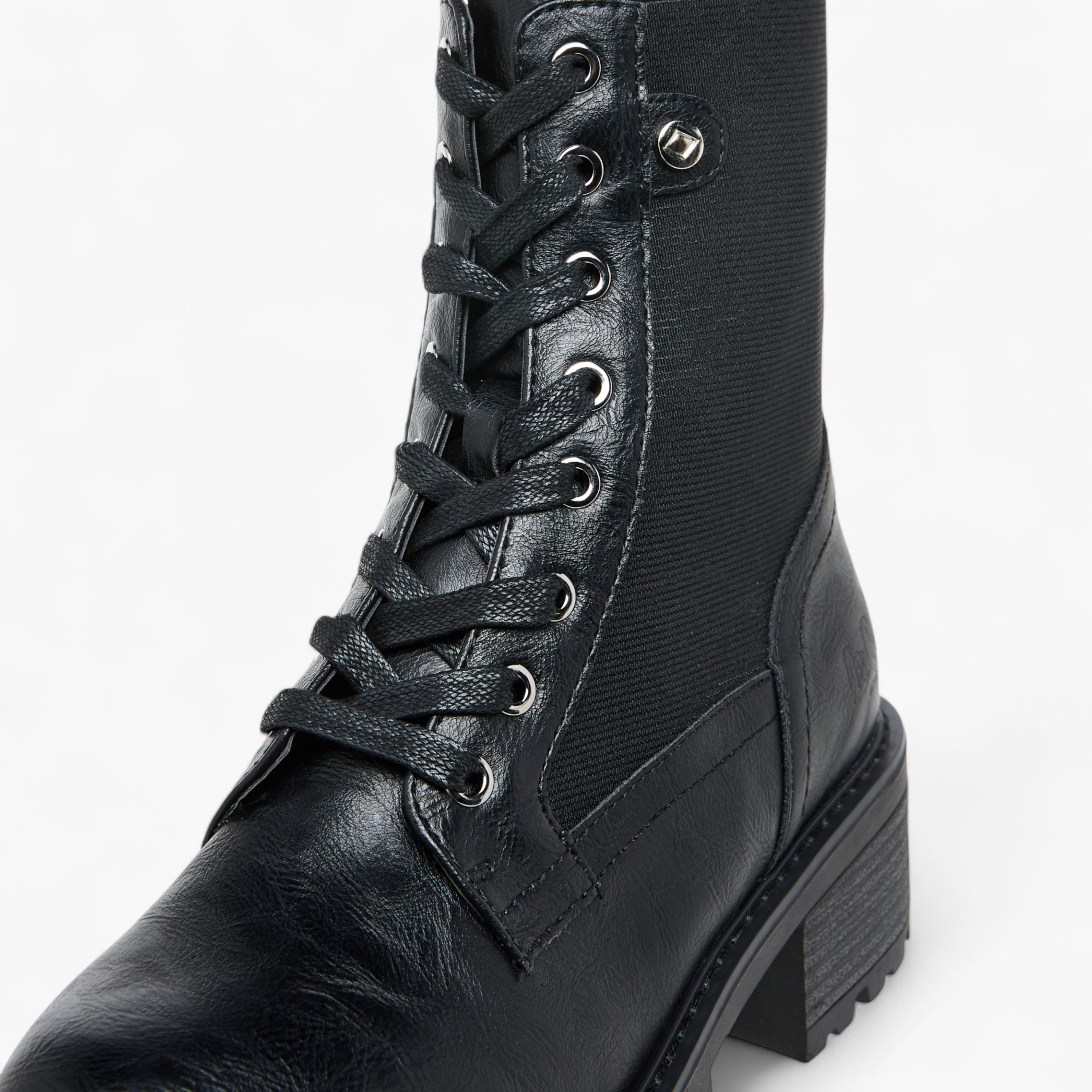 Lee Cooper Women's Solid Ankle Boots with Zip Closure-women-shoes-boots-image-4